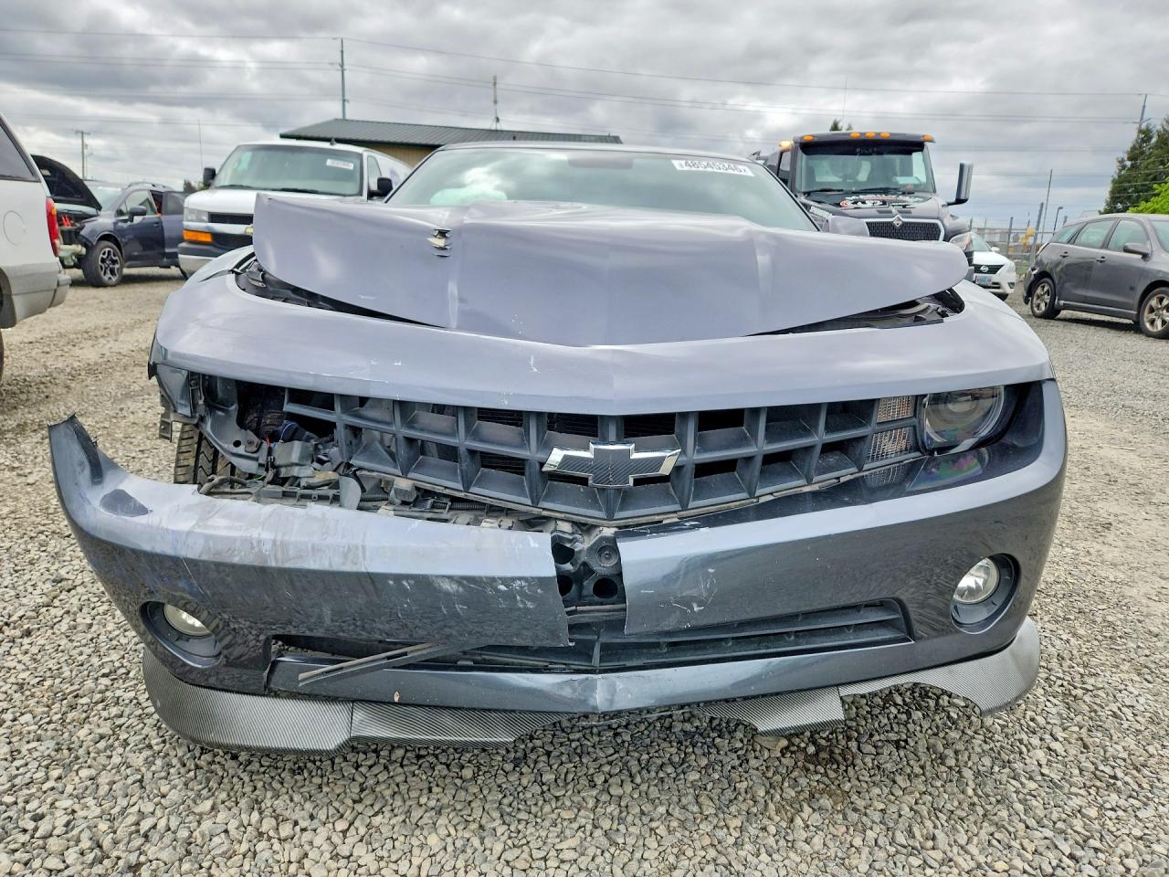 2010 Chevrolet Camaro Lt Charcoal vin: 2G1FC1EV7A9150814