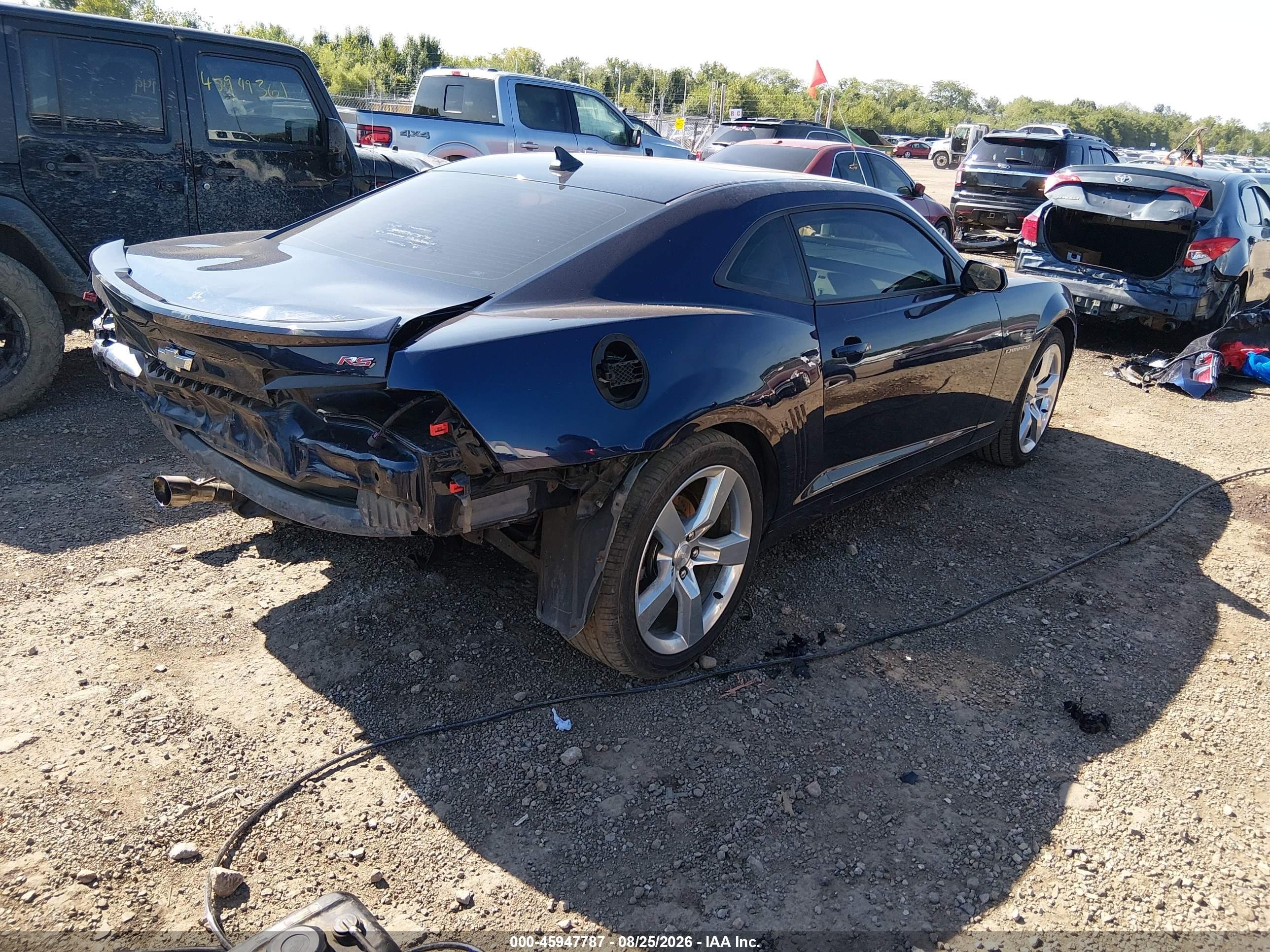 2010 Chevrolet Camaro 2lt Dark Blue vin: 2G1FC1EV7A9158525