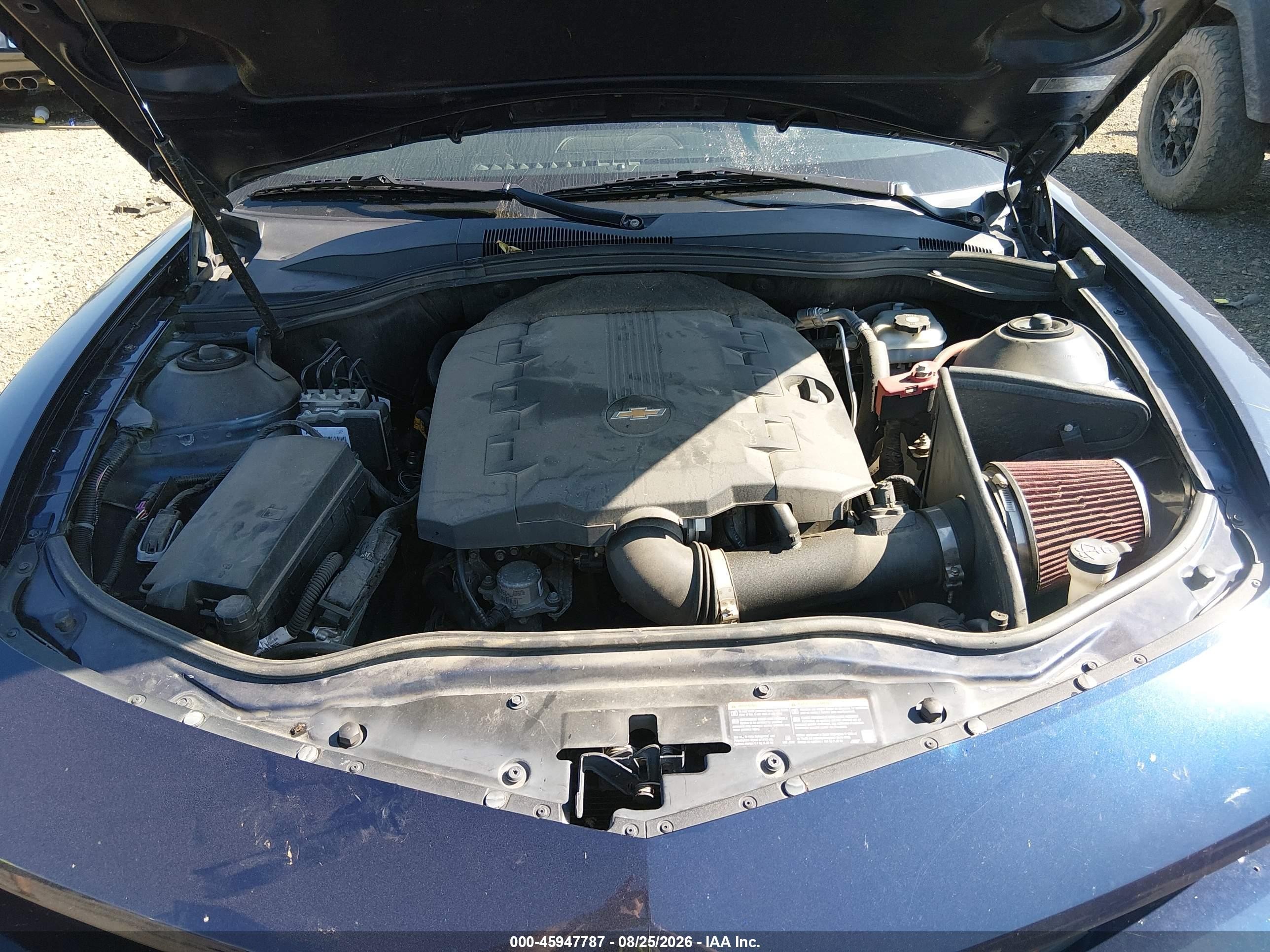 2010 Chevrolet Camaro 2lt Dark Blue vin: 2G1FC1EV7A9158525