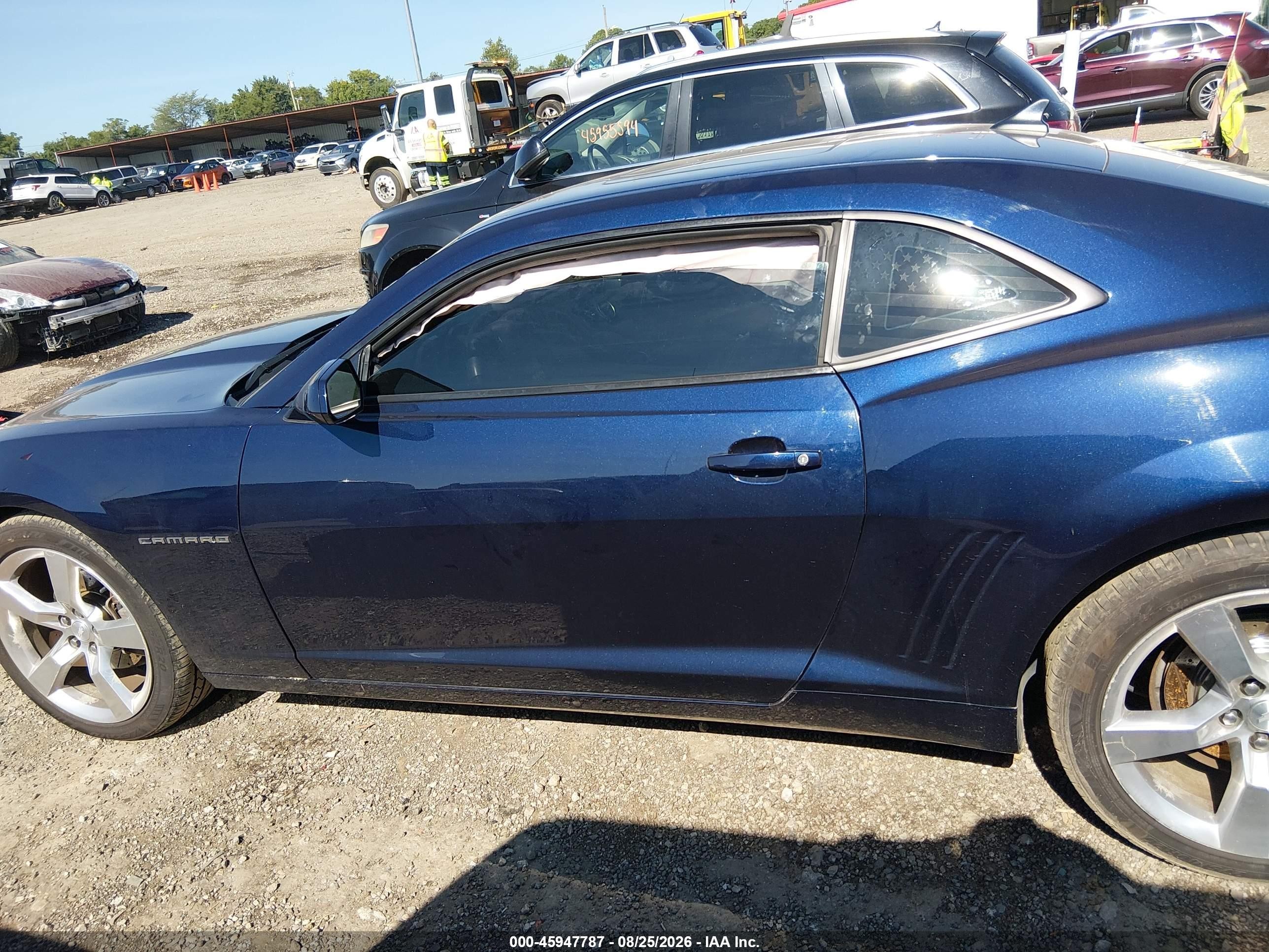 2010 Chevrolet Camaro 2lt Dark Blue vin: 2G1FC1EV7A9158525