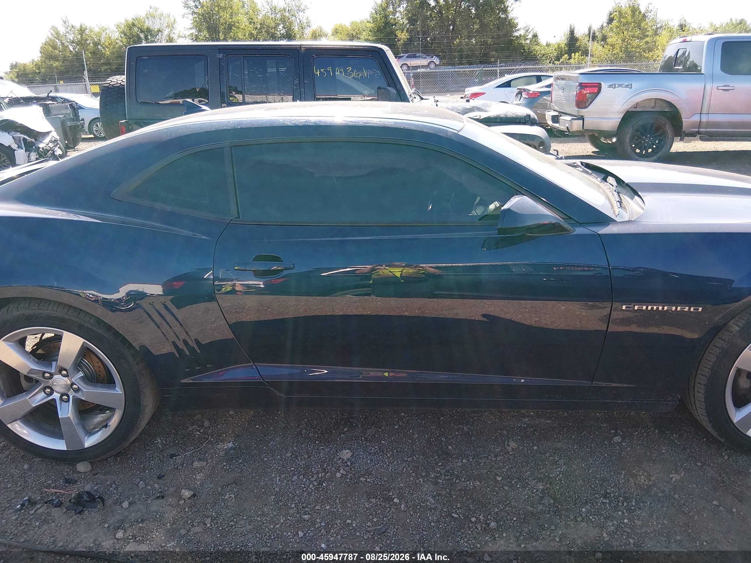 2010 Chevrolet Camaro 2lt Dark Blue vin: 2G1FC1EV7A9158525