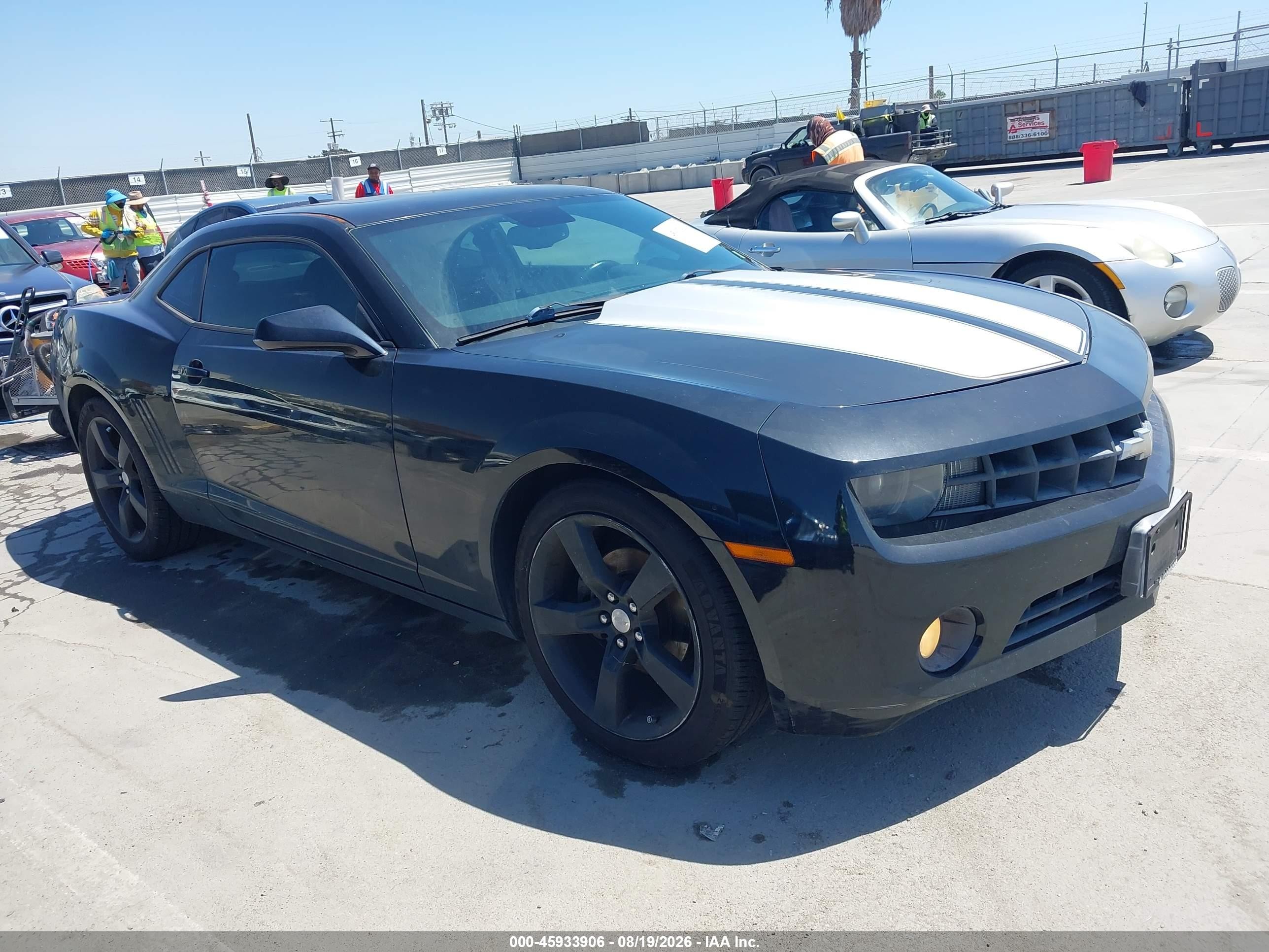 2010 Chevrolet Camaro 2lt Черный vin: 2G1FC1EV7A9205178