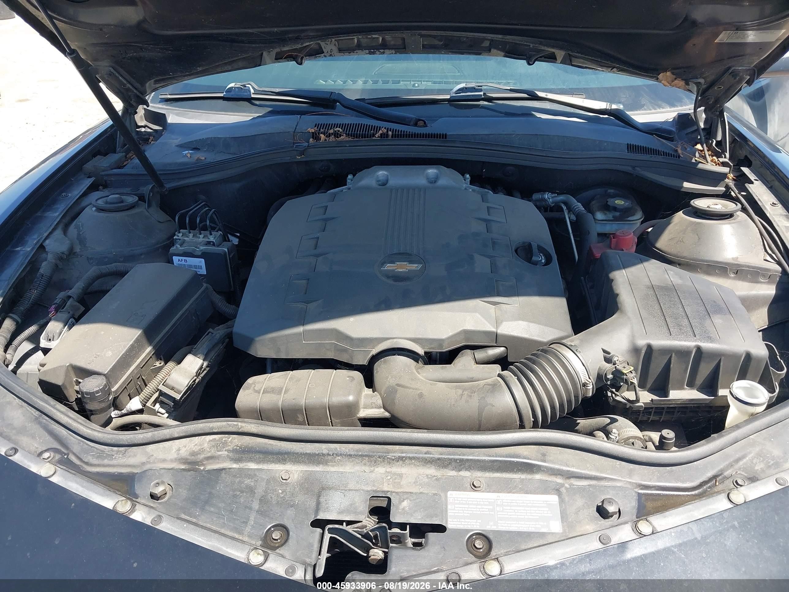 2010 Chevrolet Camaro 2lt Черный vin: 2G1FC1EV7A9205178
