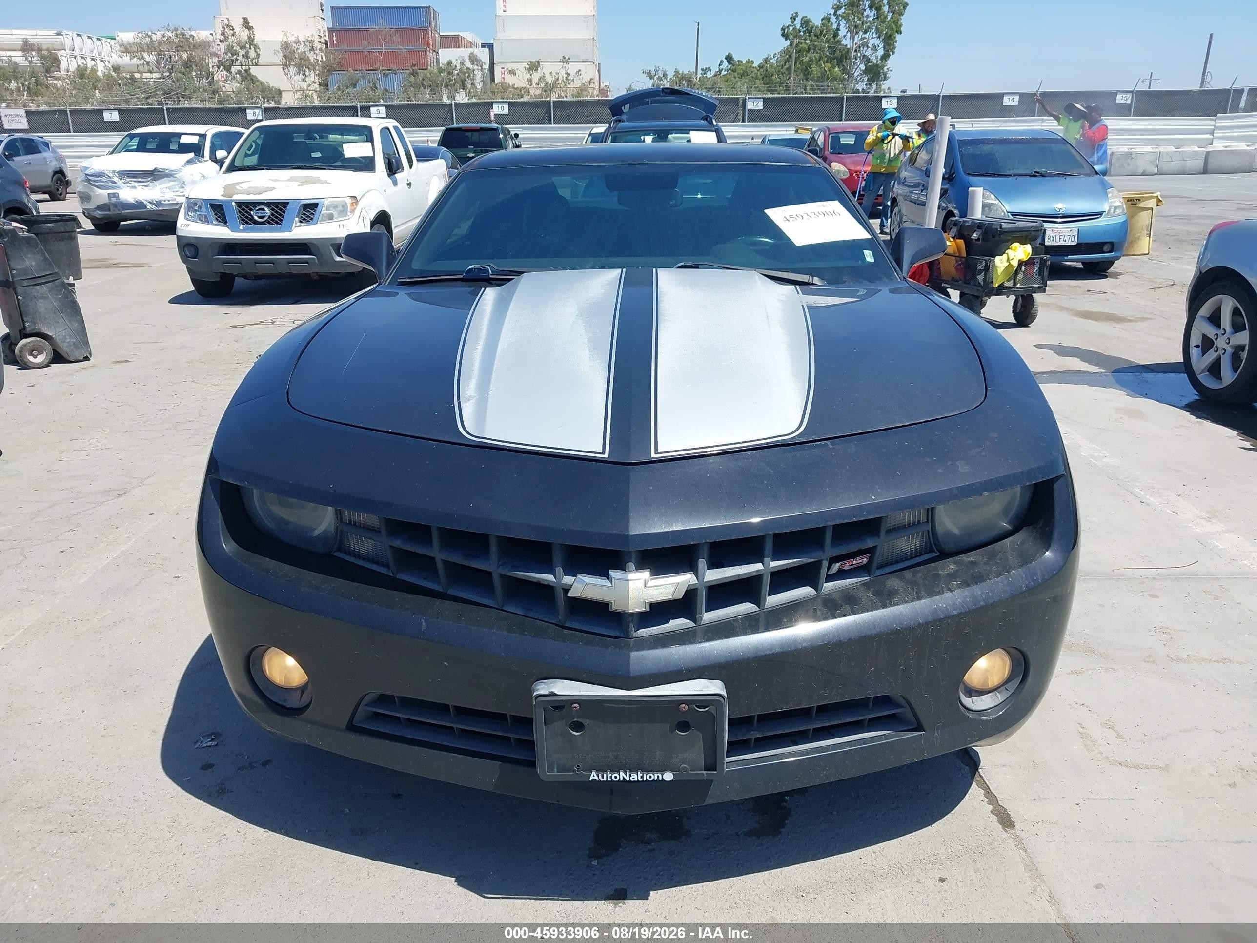 2010 Chevrolet Camaro 2lt Черный vin: 2G1FC1EV7A9205178