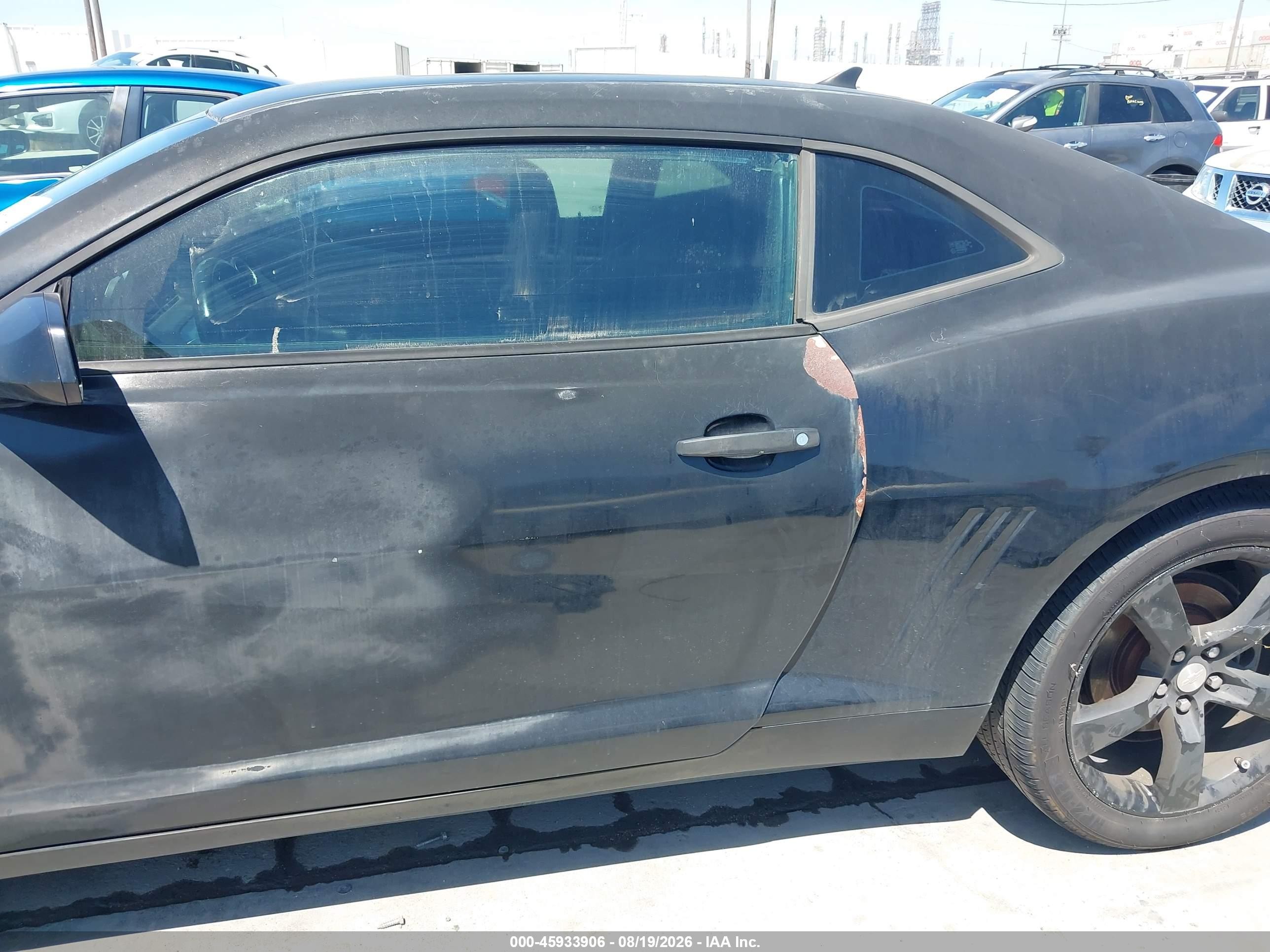2010 Chevrolet Camaro 2lt Черный vin: 2G1FC1EV7A9205178