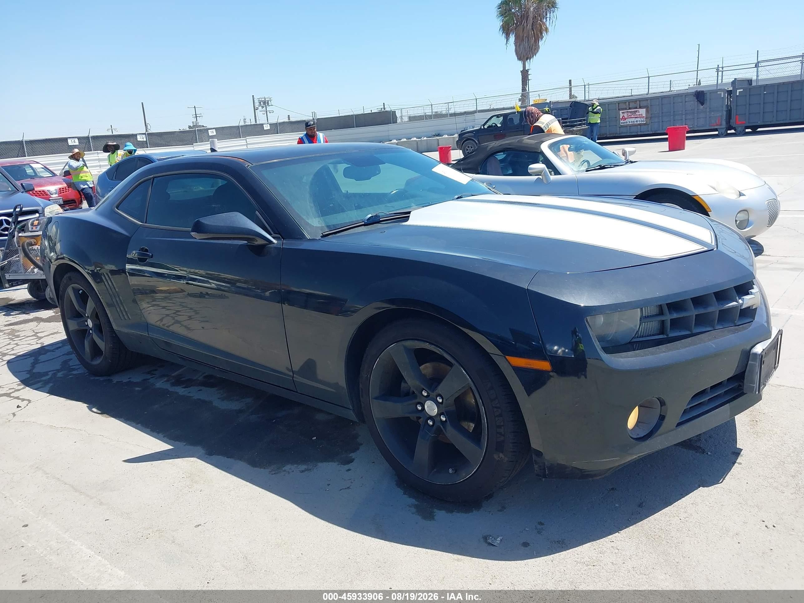 2010 Chevrolet Camaro 2lt Черный vin: 2G1FC1EV7A9205178