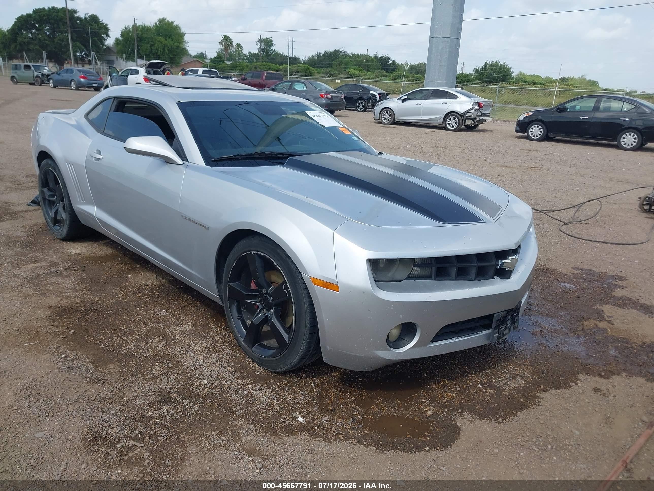 2010 Chevrolet Camaro 2lt Silver vin: 2G1FC1EV8A9187340