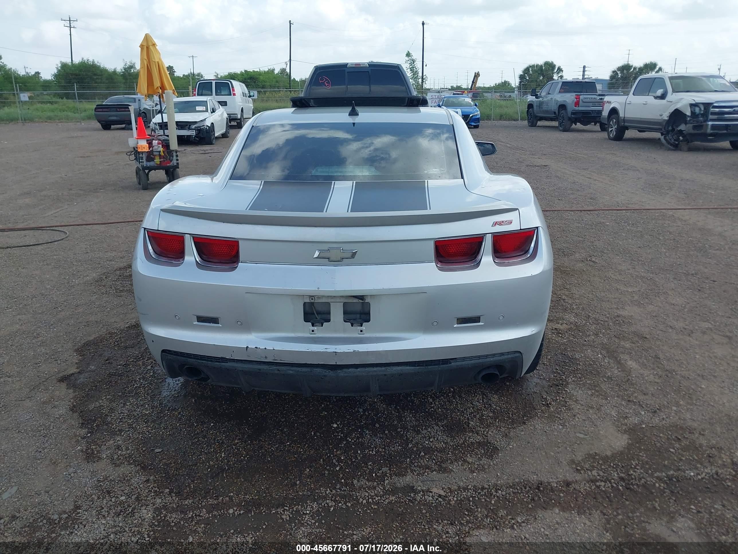 2010 Chevrolet Camaro 2lt Silver vin: 2G1FC1EV8A9187340