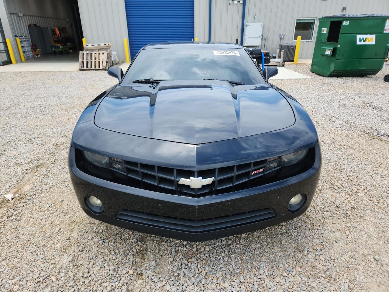 2010 Chevrolet Camaro Lt Black vin: 2G1FC1EV9A9130192