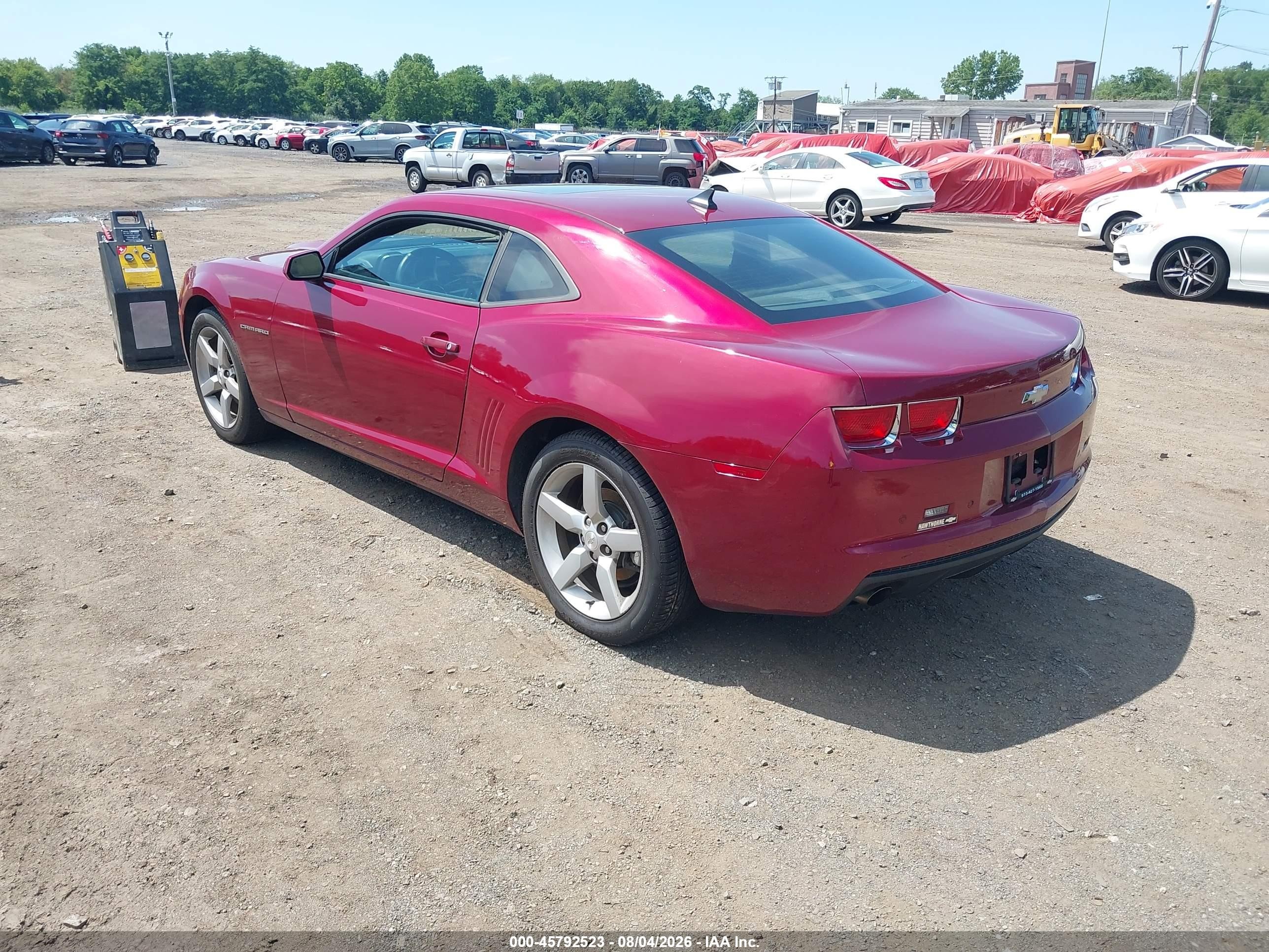 2010 Chevrolet Camaro 2lt Red vin: 2G1FC1EV9A9167257