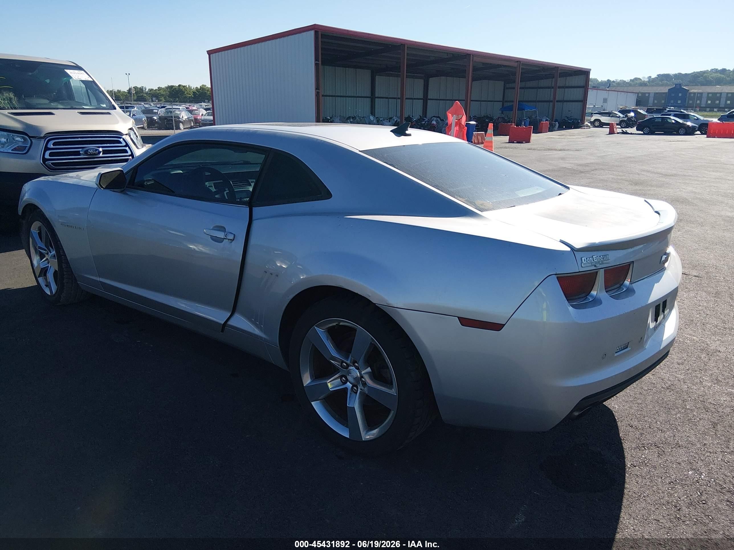 2010 Chevrolet Camaro 2lt Silver vin: 2G1FC1EV9A9211564