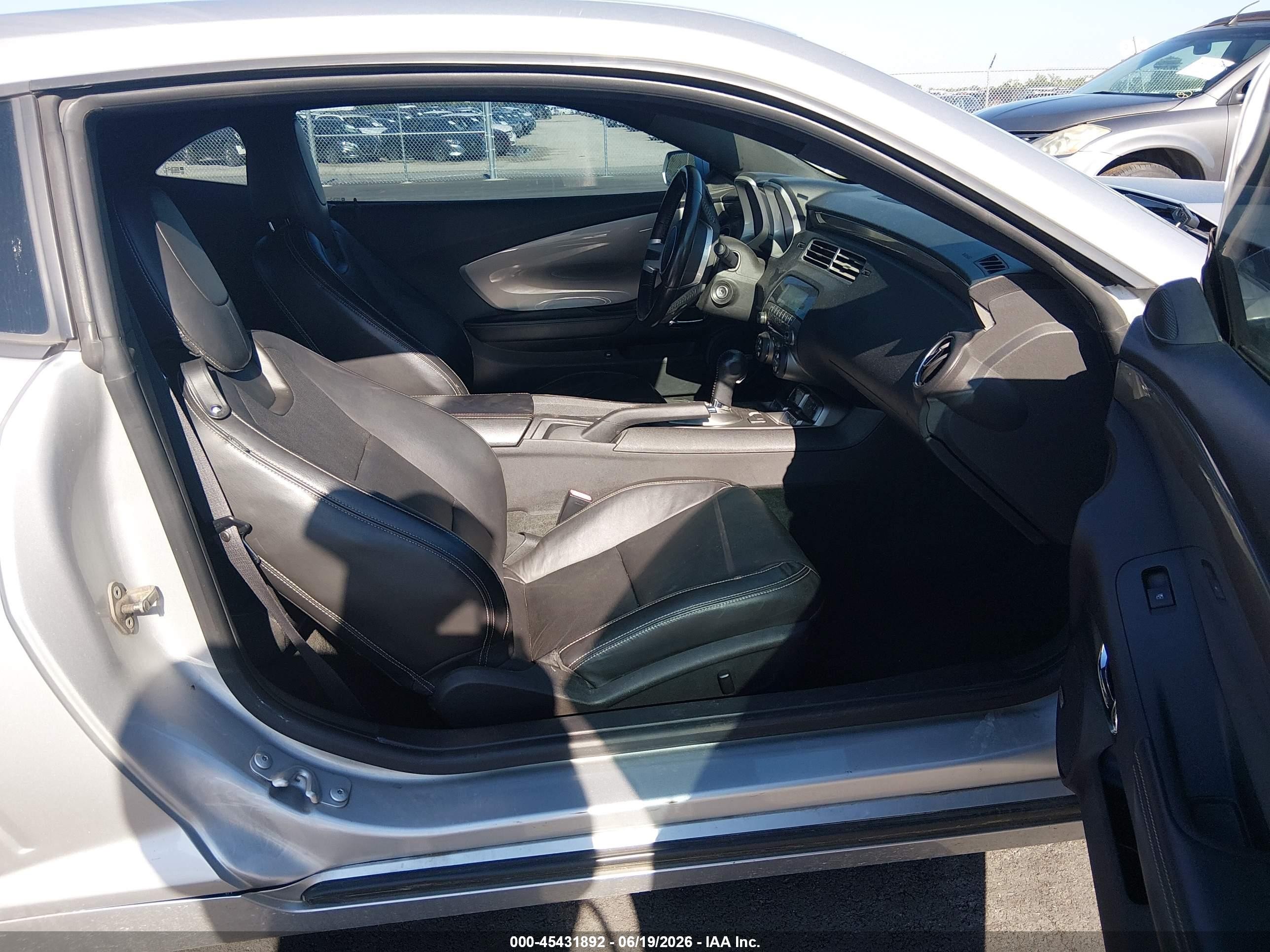 2010 Chevrolet Camaro 2lt Silver vin: 2G1FC1EV9A9211564