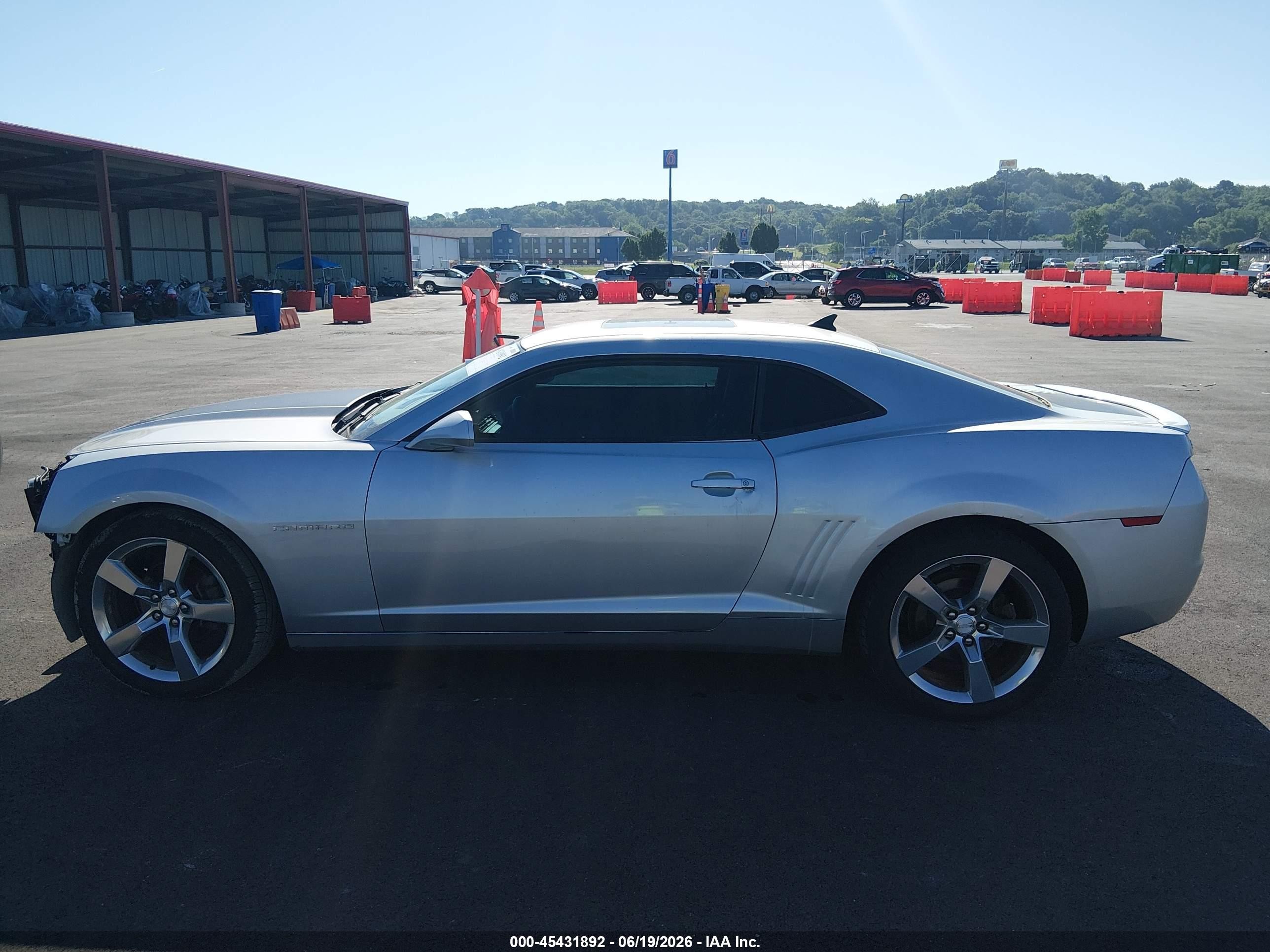 2010 Chevrolet Camaro 2lt Silver vin: 2G1FC1EV9A9211564