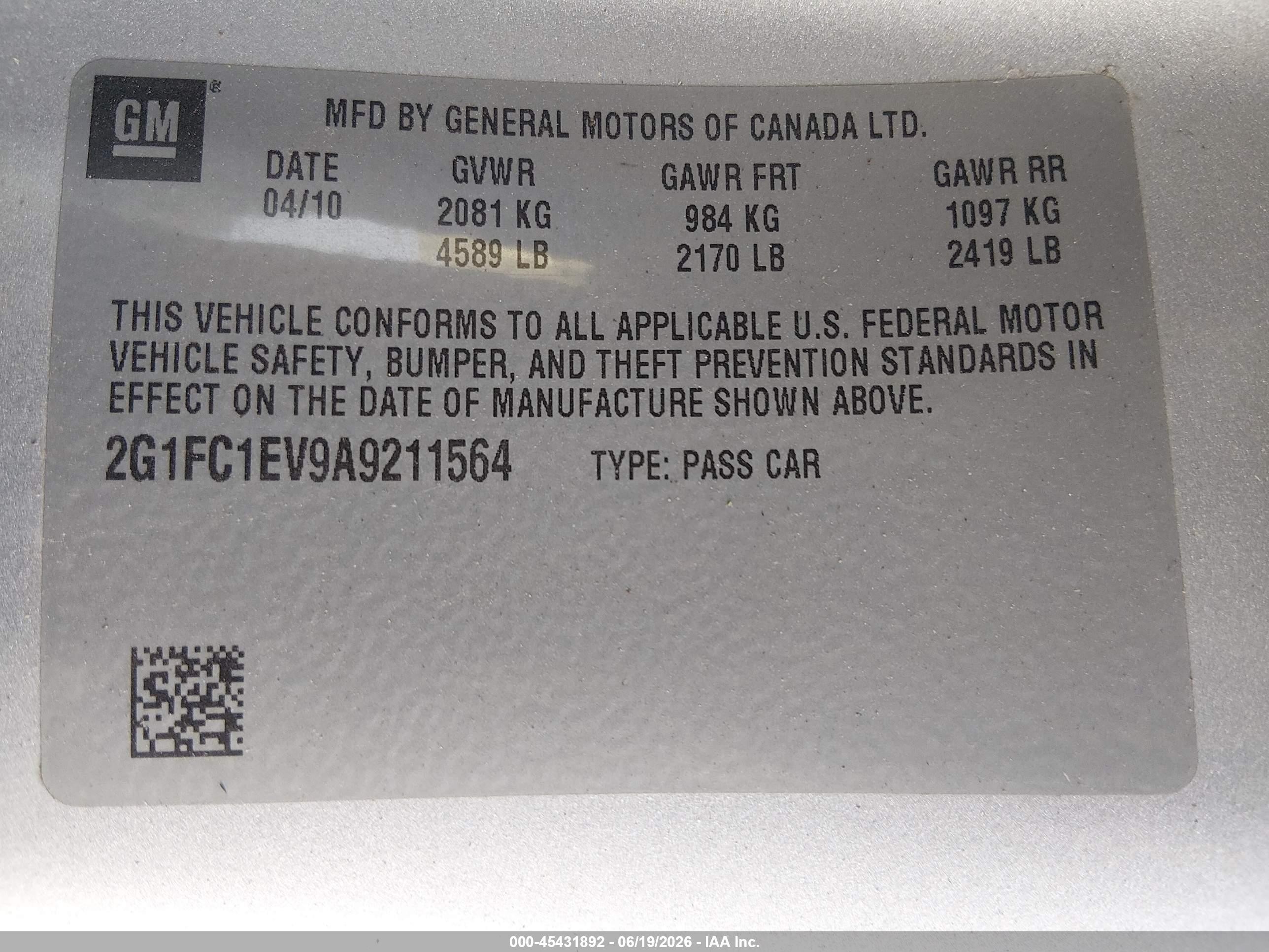2010 Chevrolet Camaro 2lt Silver vin: 2G1FC1EV9A9211564