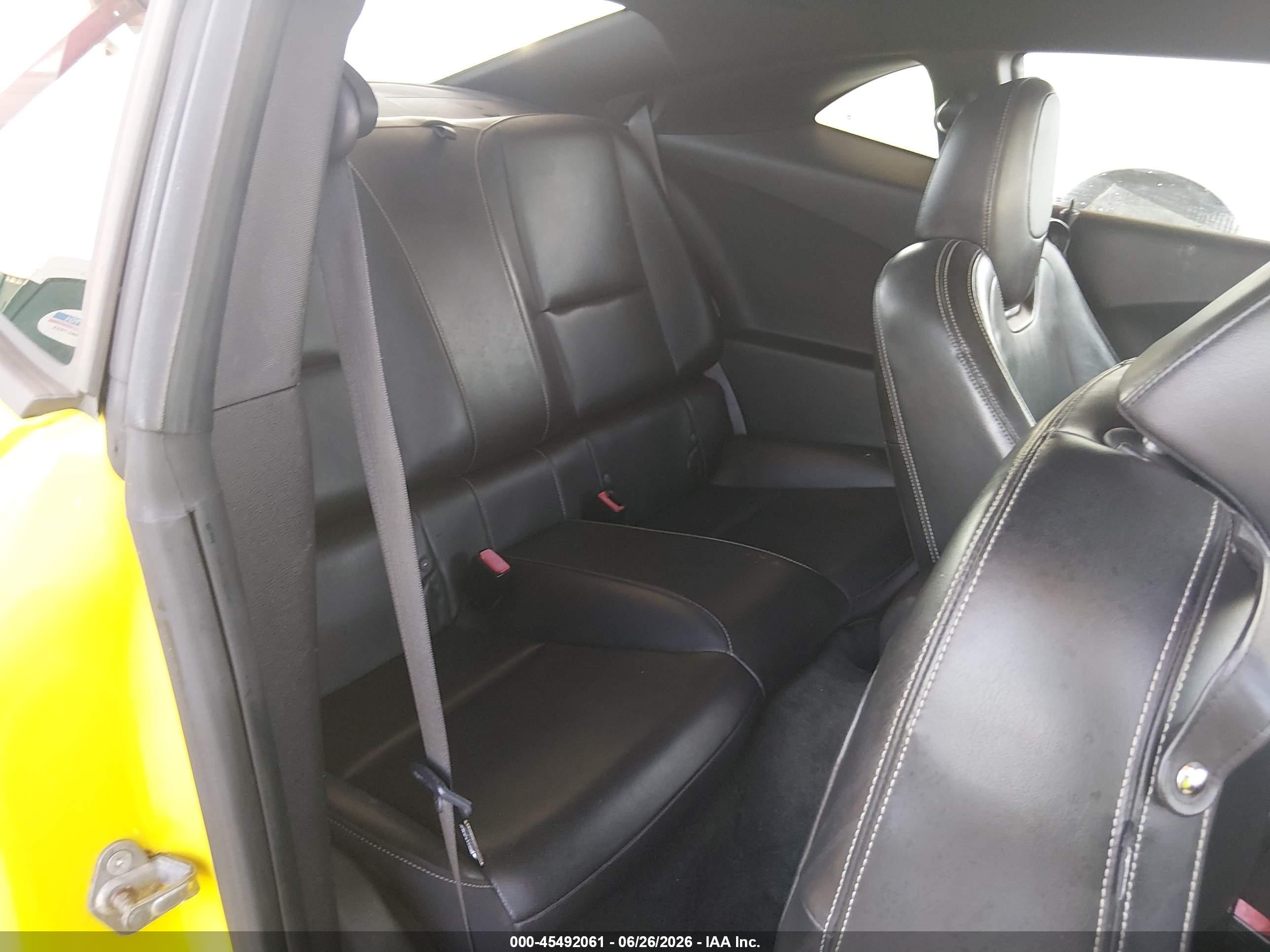 2010 Chevrolet Camaro 2lt Yellow vin: 2G1FC1EV9A9213394