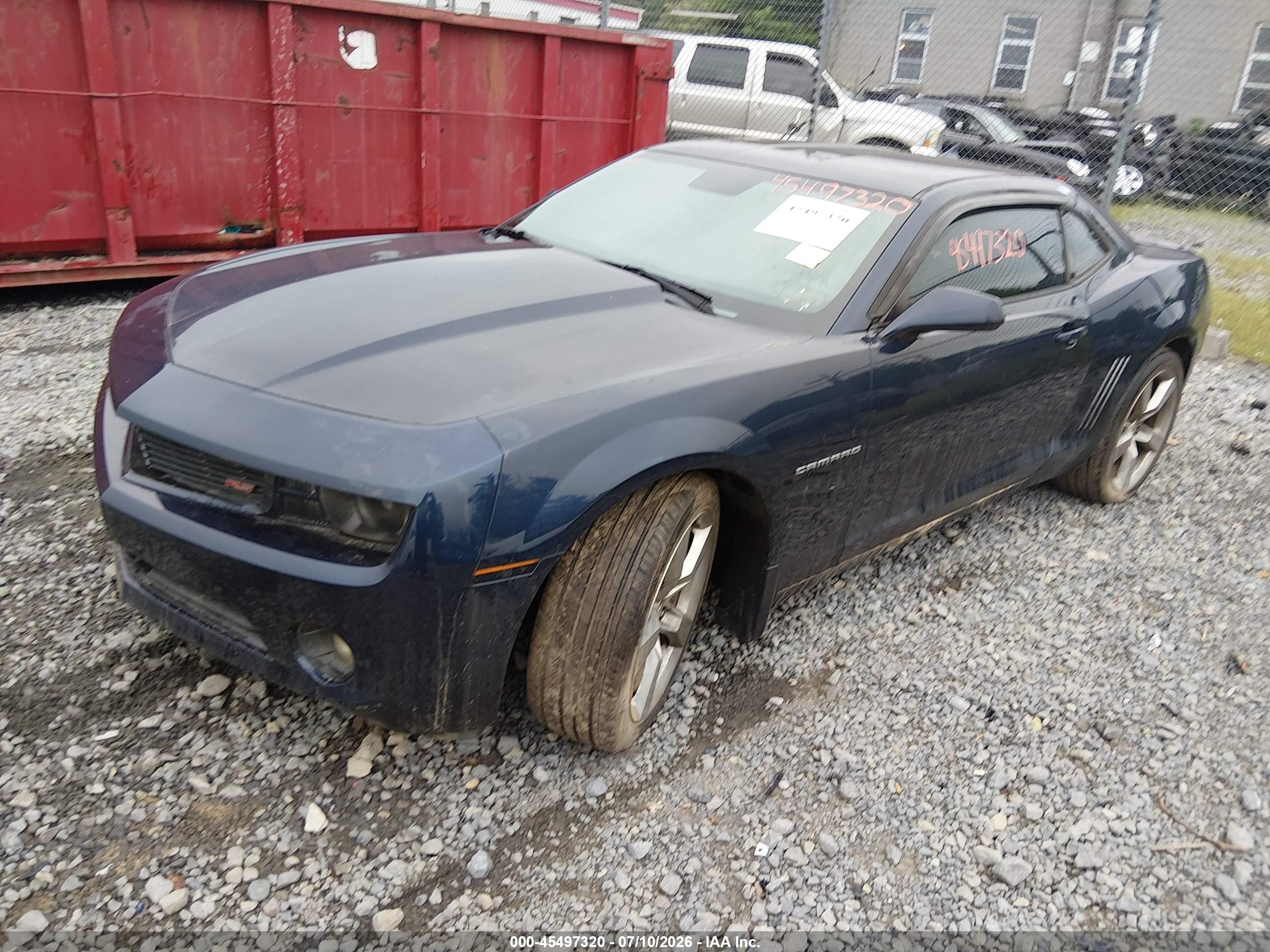 2010 Chevrolet Camaro 2lt Black vin: 2G1FC1EV9A9215372
