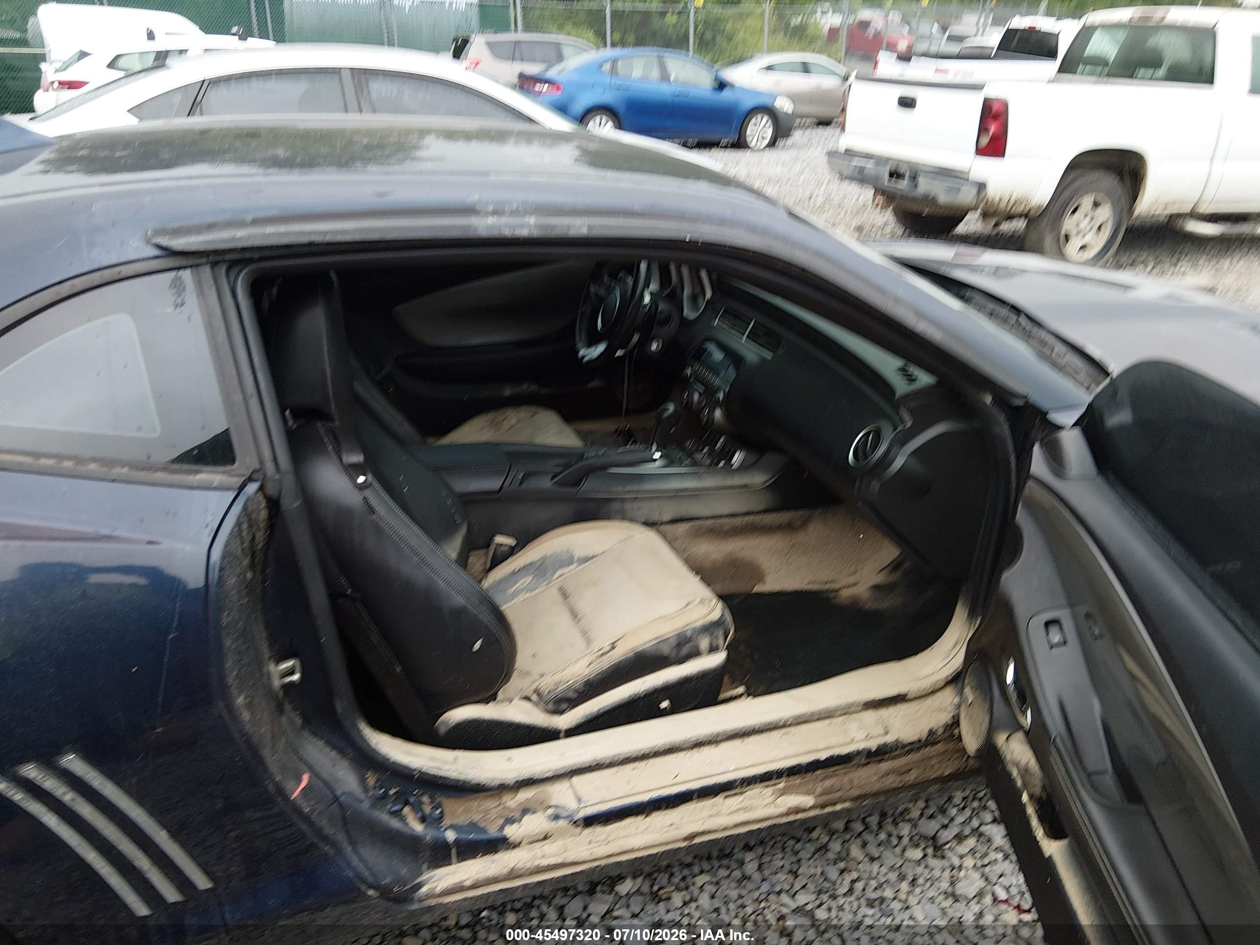 2010 Chevrolet Camaro 2lt Black vin: 2G1FC1EV9A9215372
