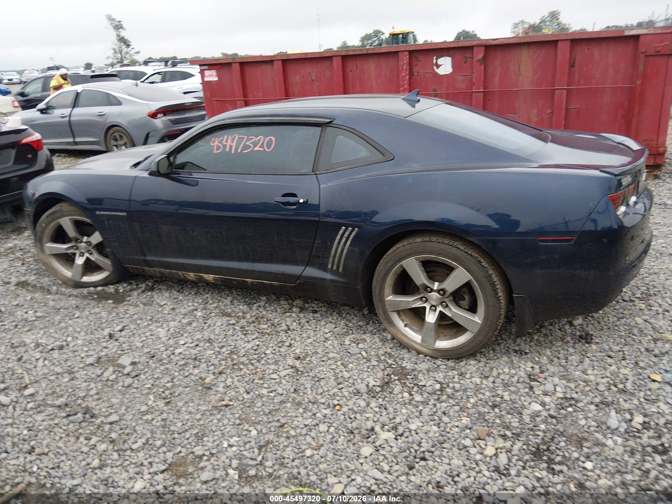 2010 Chevrolet Camaro 2lt Black vin: 2G1FC1EV9A9215372