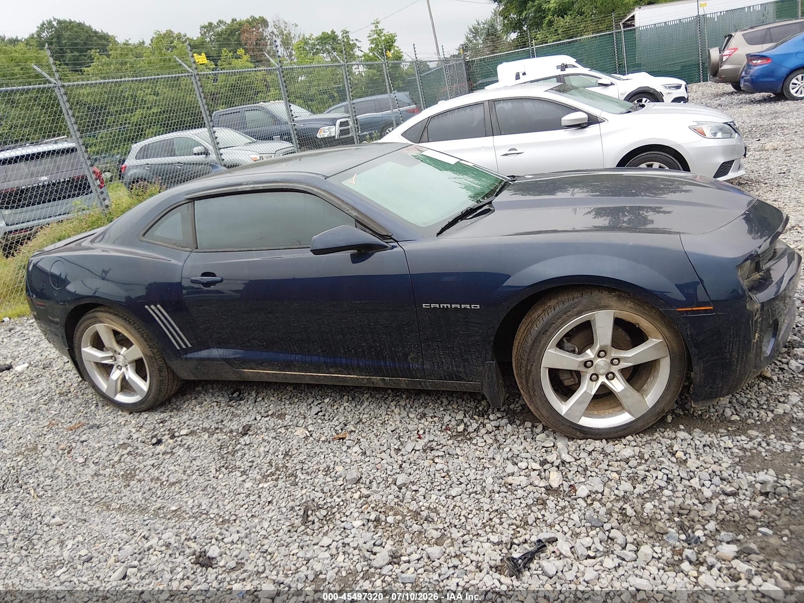 2010 Chevrolet Camaro 2lt Black vin: 2G1FC1EV9A9215372