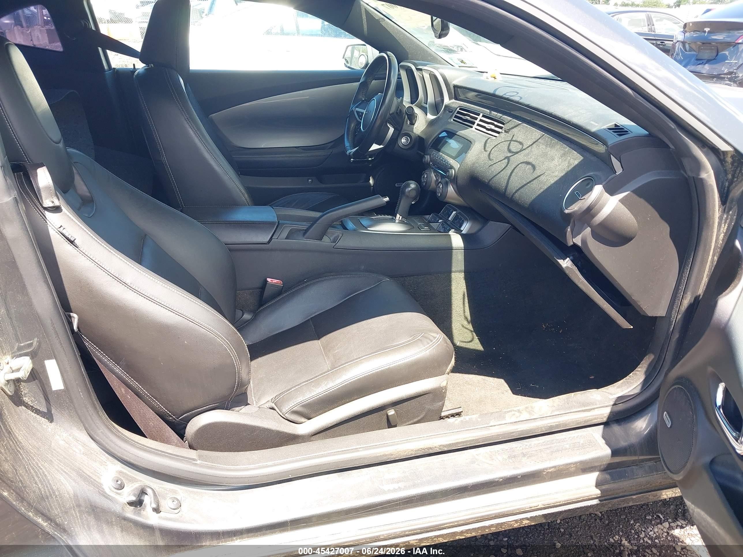 2010 Chevrolet Camaro 2lt Gray vin: 2G1FC1EV9A9224024