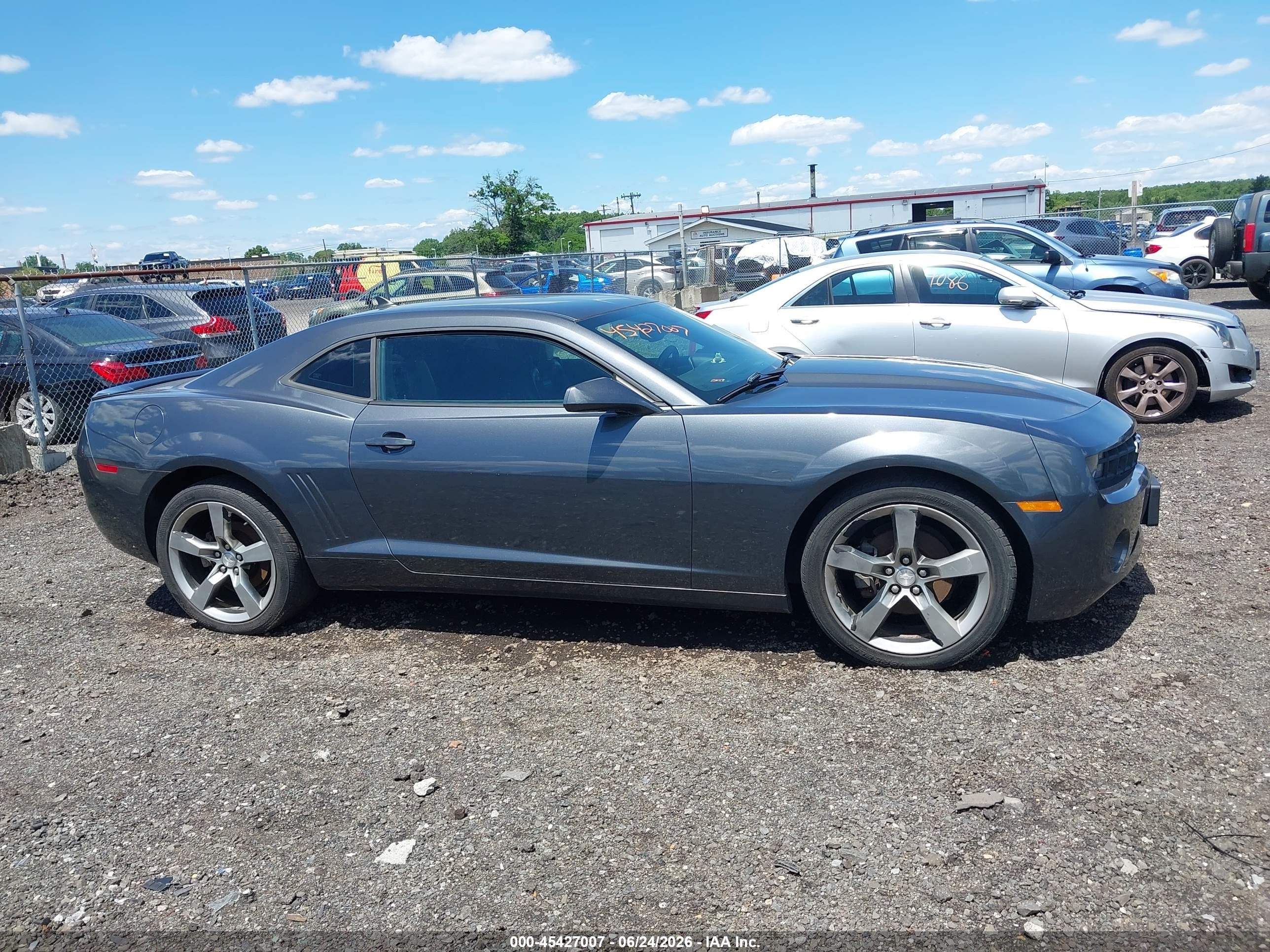2010 Chevrolet Camaro 2lt Gray vin: 2G1FC1EV9A9224024