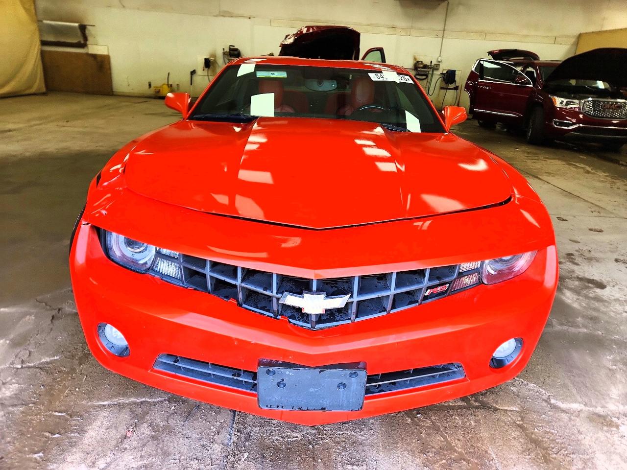 2010 Chevrolet Camaro Lt Orange vin: 2G1FC1EVXA9101896