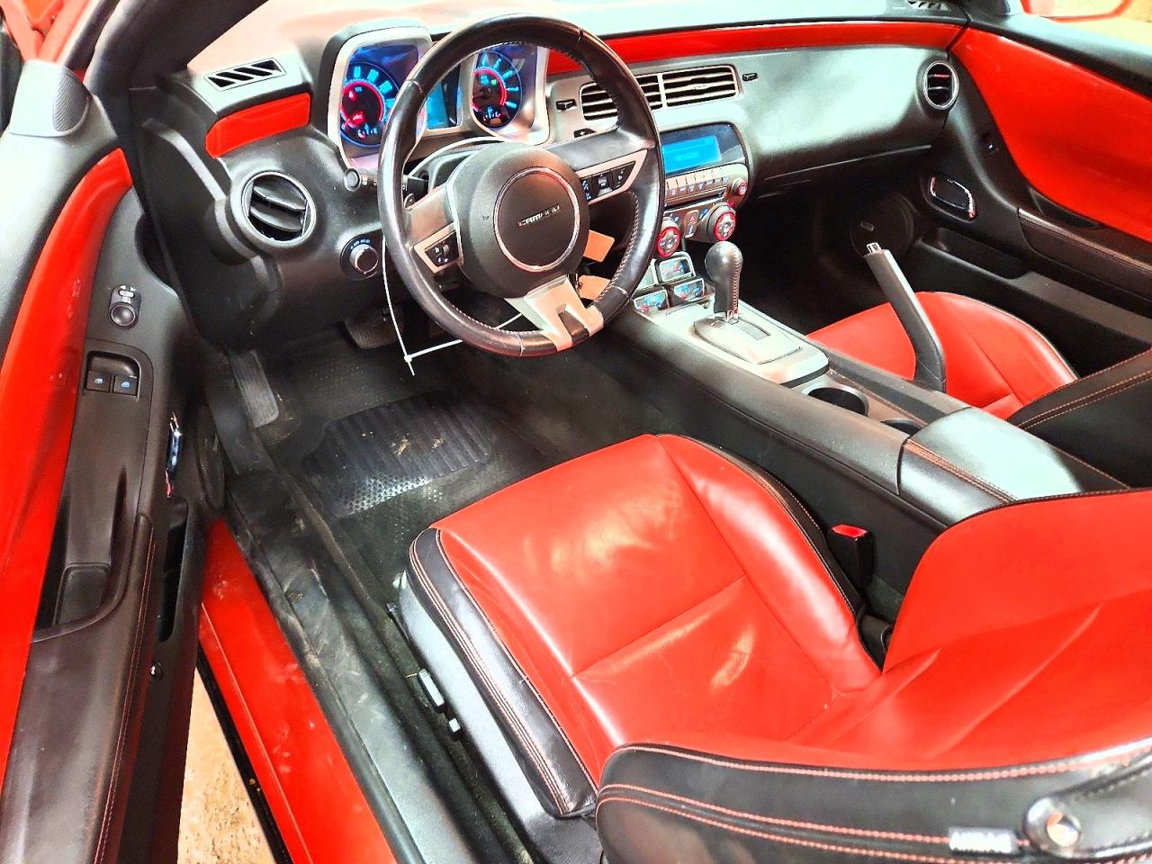 2010 Chevrolet Camaro Lt Orange vin: 2G1FC1EVXA9101896