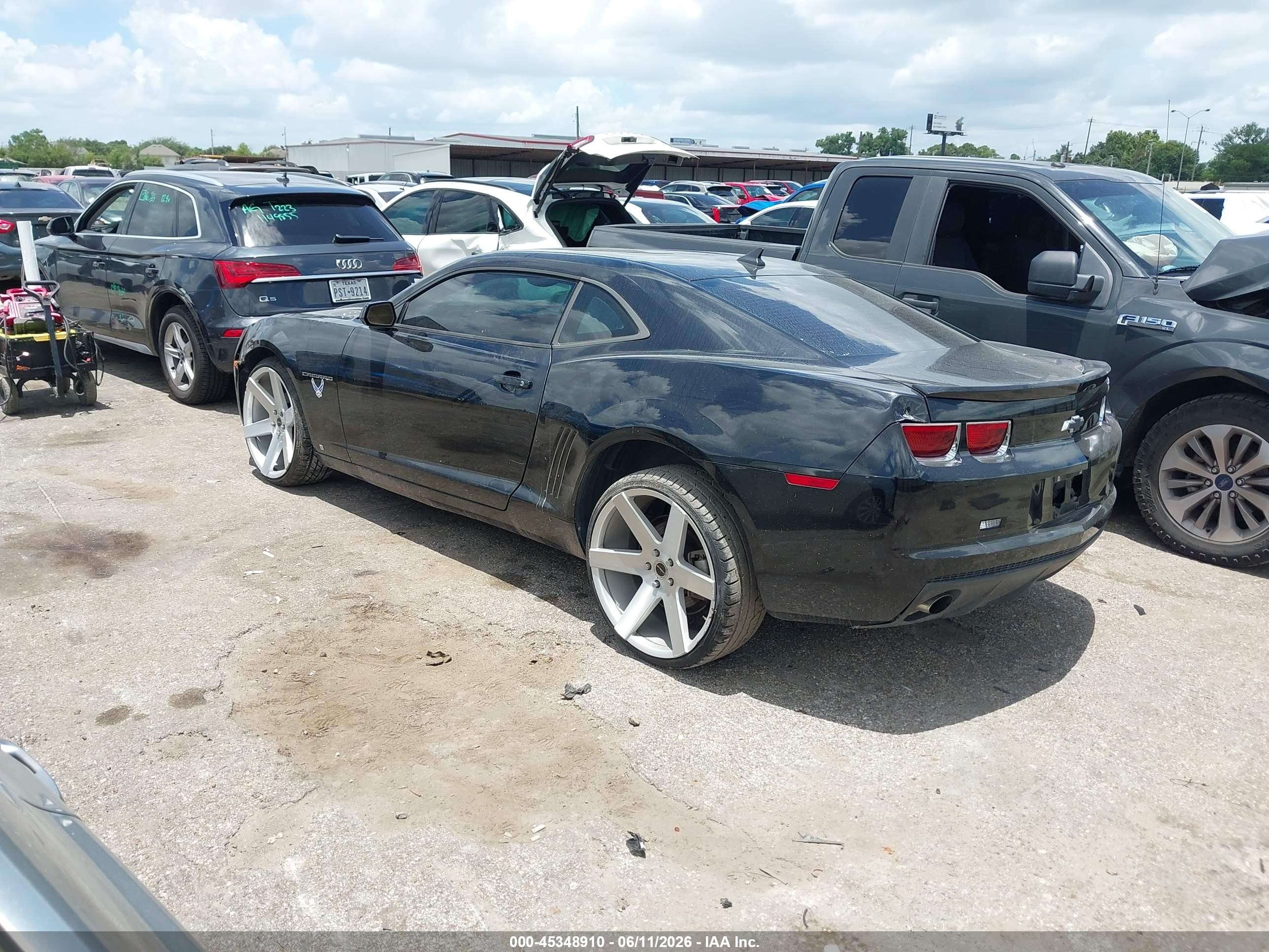 2010 Chevrolet Camaro 2lt Black vin: 2G1FC1EVXA9115703