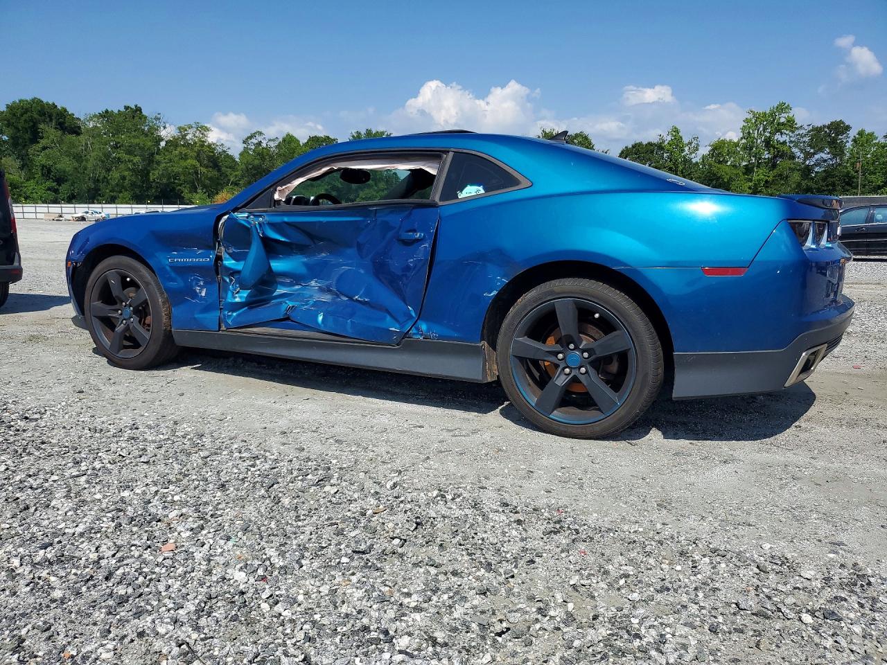 2010 Chevrolet Camaro Lt Blue vin: 2G1FC1EVXA9164643