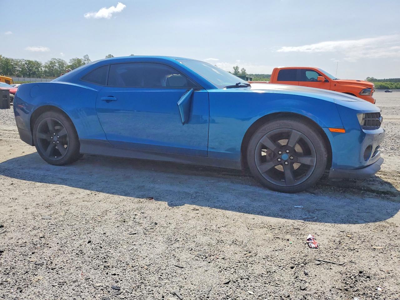 2010 Chevrolet Camaro Lt Blue vin: 2G1FC1EVXA9164643