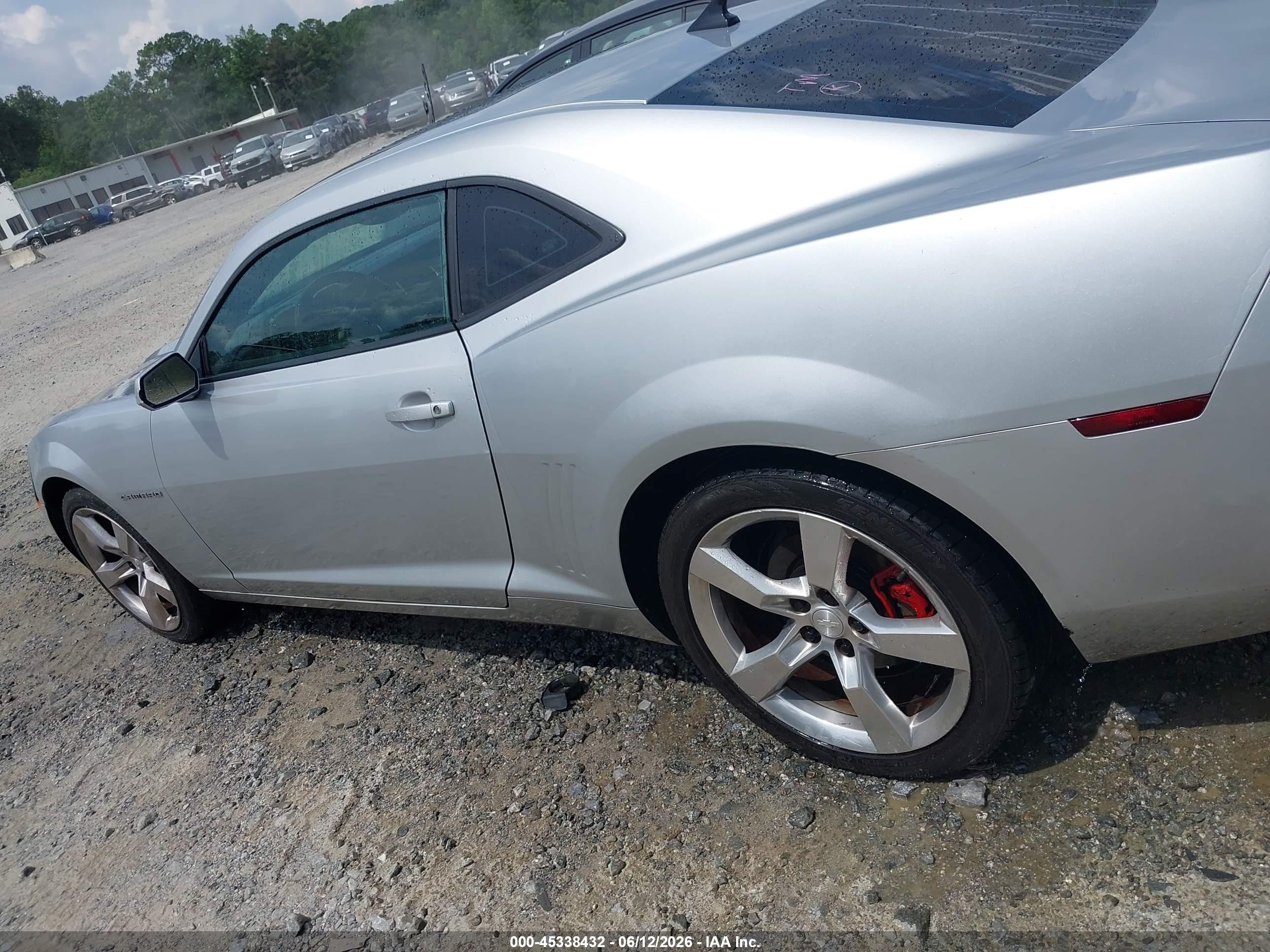2010 Chevrolet Camaro 2lt Silver vin: 2G1FC1EVXA9193866
