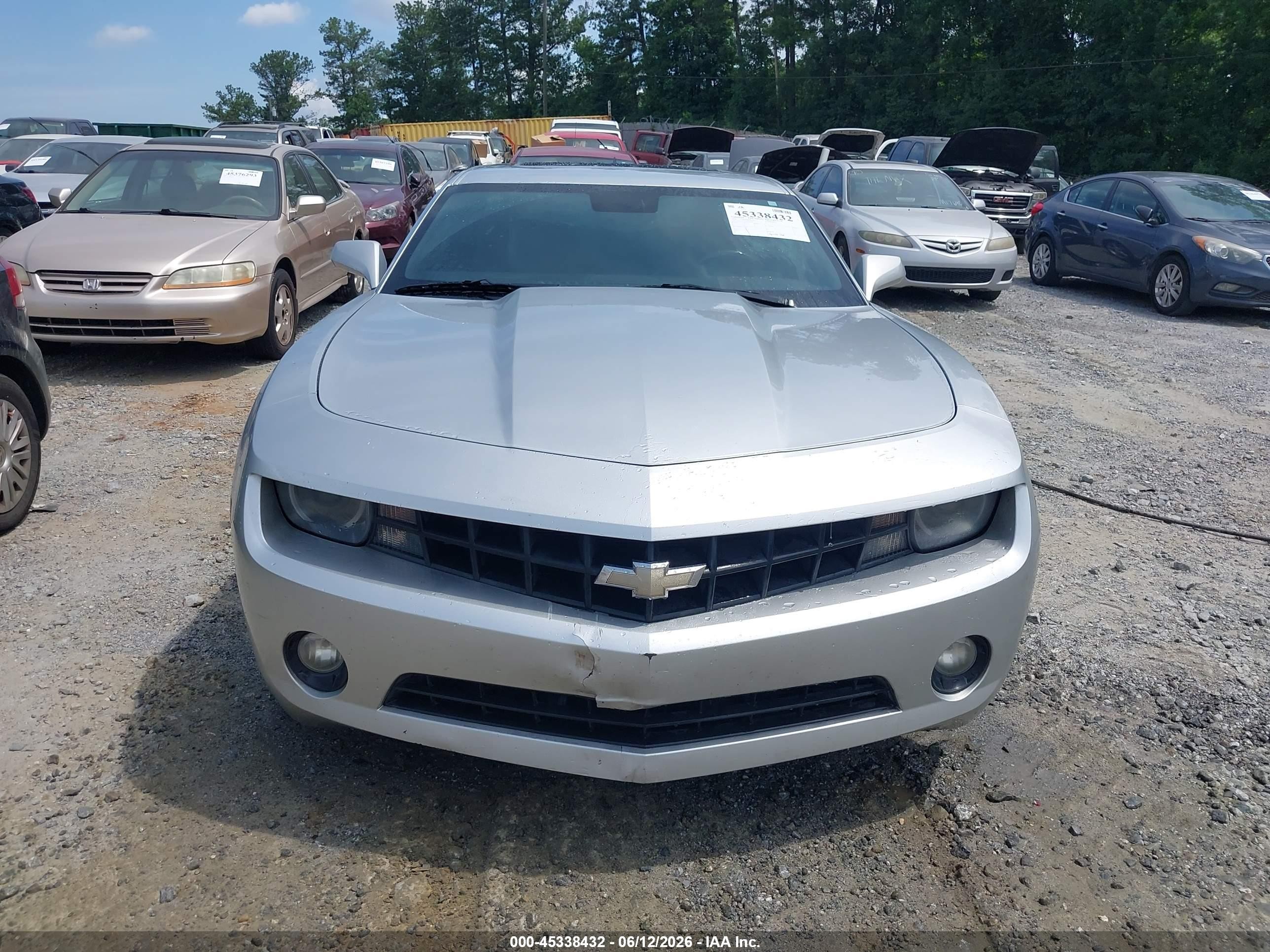 2010 Chevrolet Camaro 2lt Silver vin: 2G1FC1EVXA9193866
