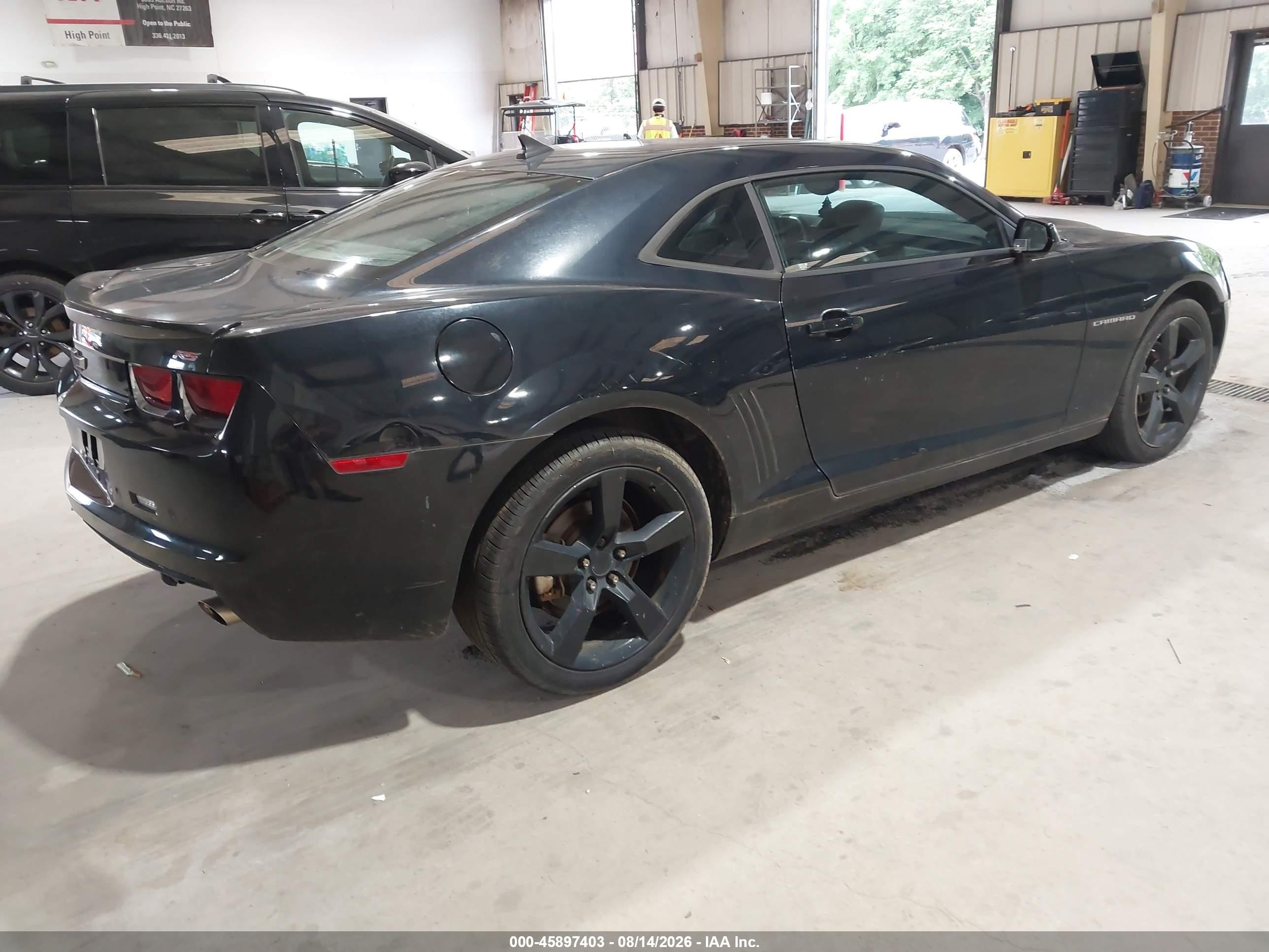 2010 Chevrolet Camaro 2lt Черный vin: 2G1FC1EVXA9194029