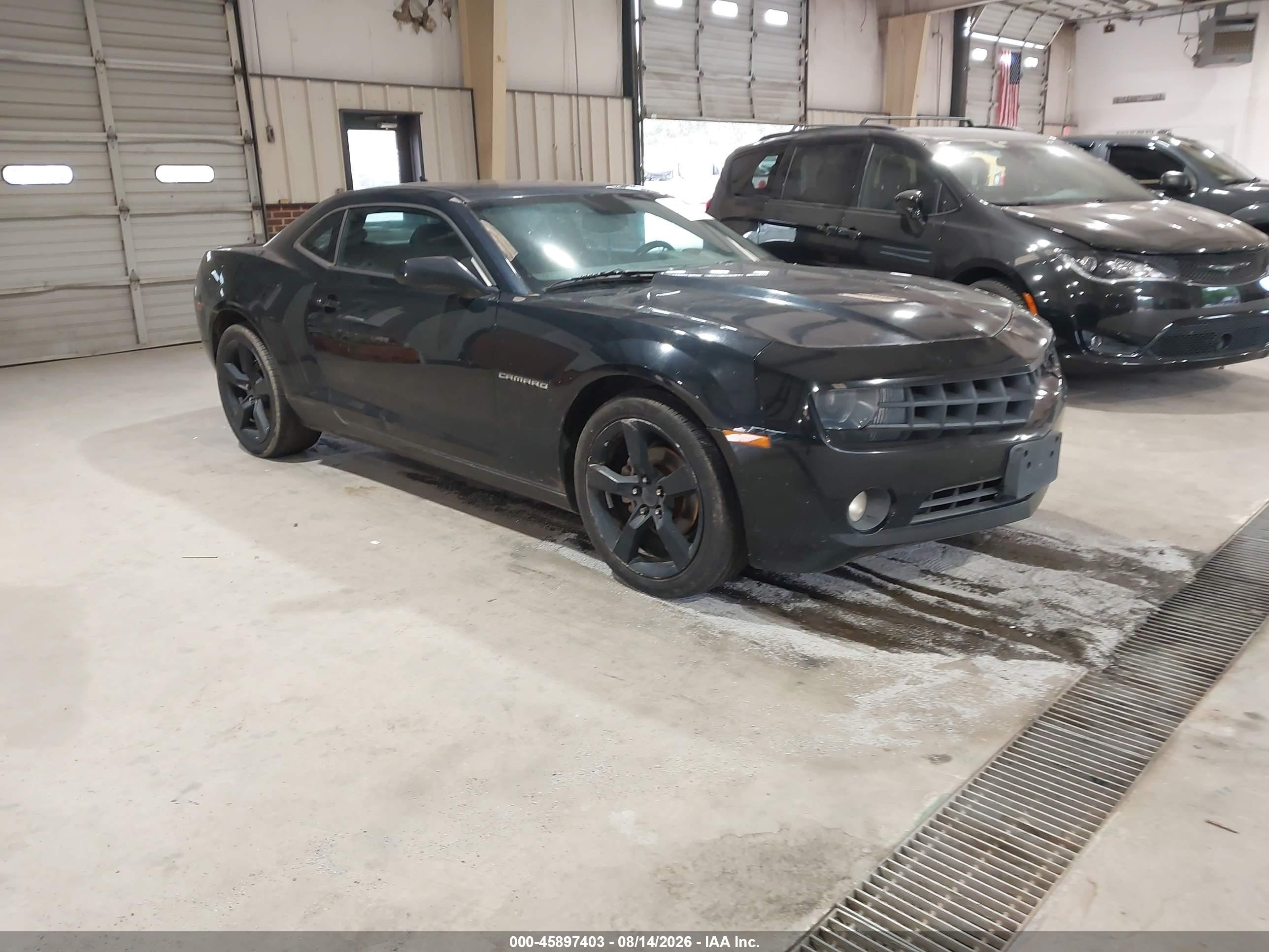 2010 Chevrolet Camaro 2lt Черный vin: 2G1FC1EVXA9194029
