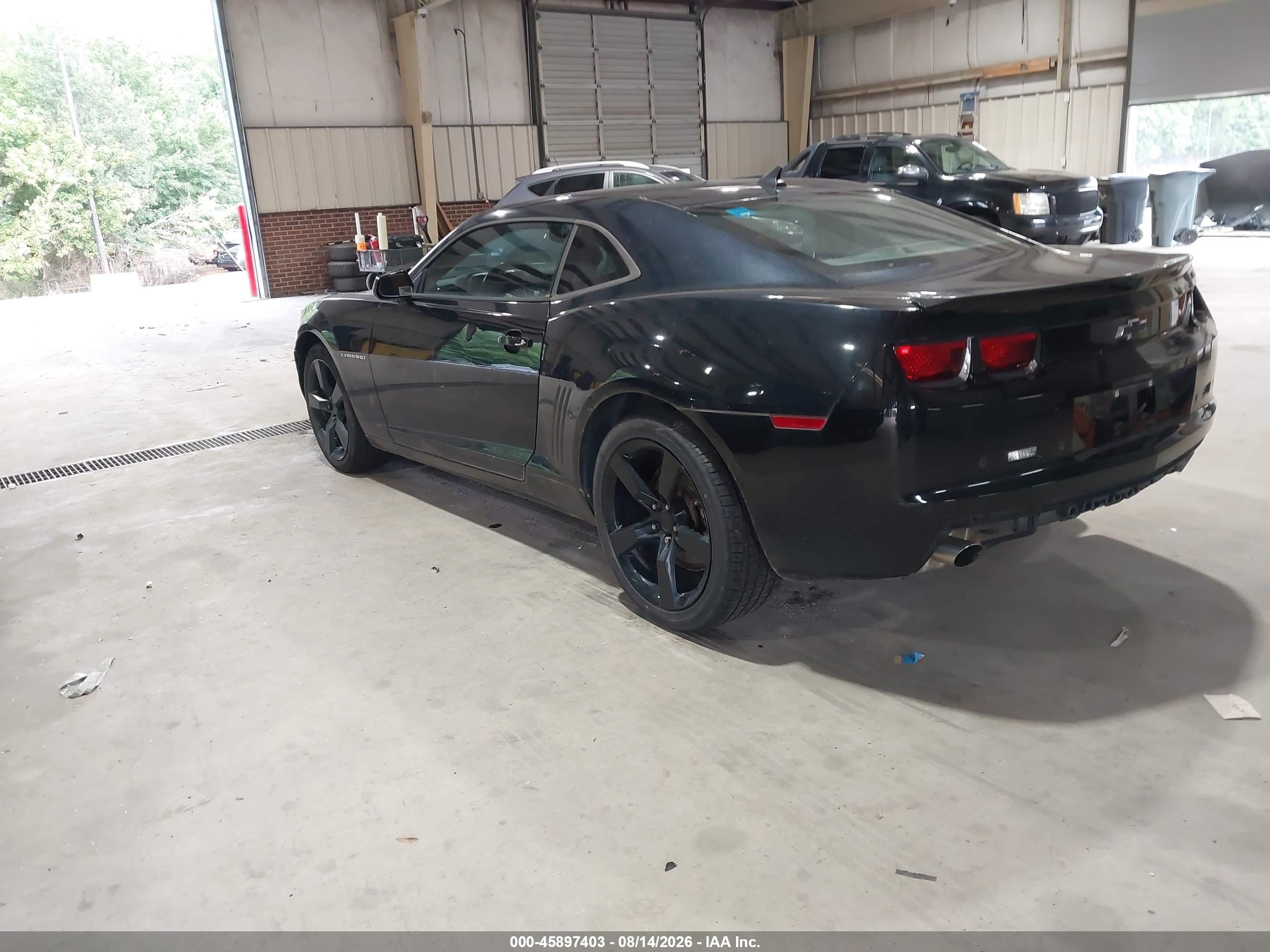2010 Chevrolet Camaro 2lt Черный vin: 2G1FC1EVXA9194029