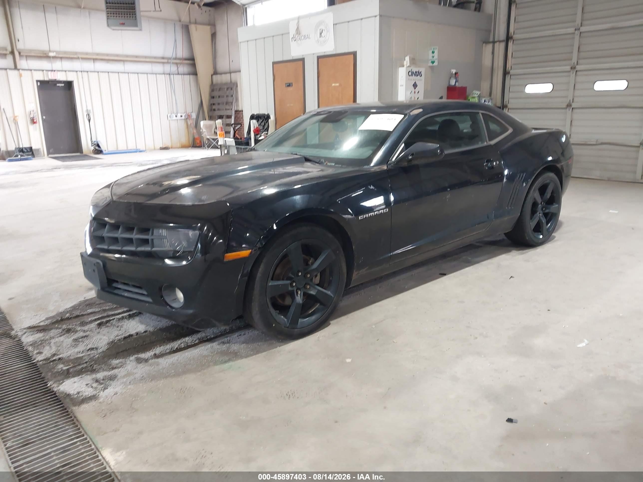 2010 Chevrolet Camaro 2lt Черный vin: 2G1FC1EVXA9194029