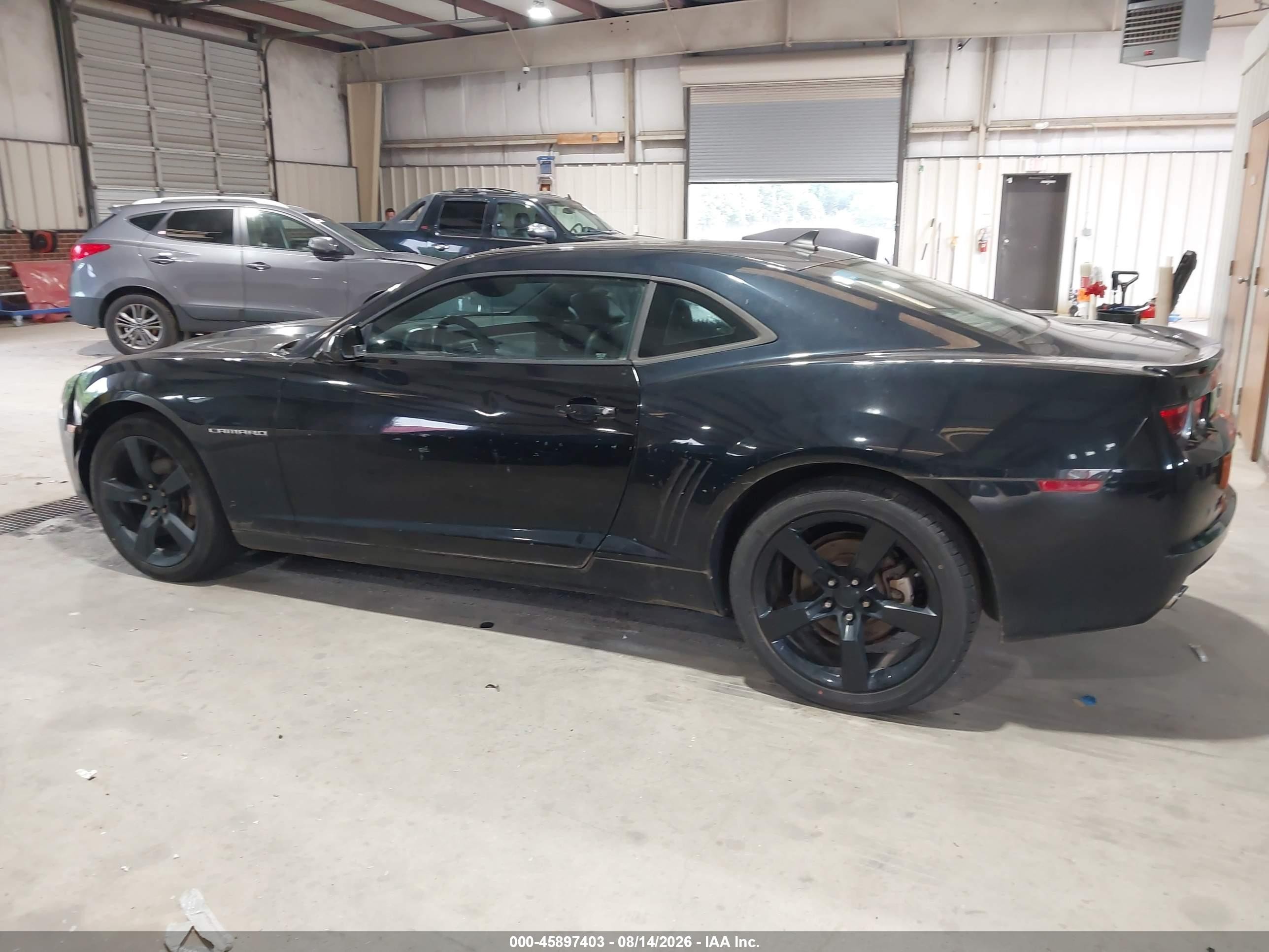2010 Chevrolet Camaro 2lt Черный vin: 2G1FC1EVXA9194029