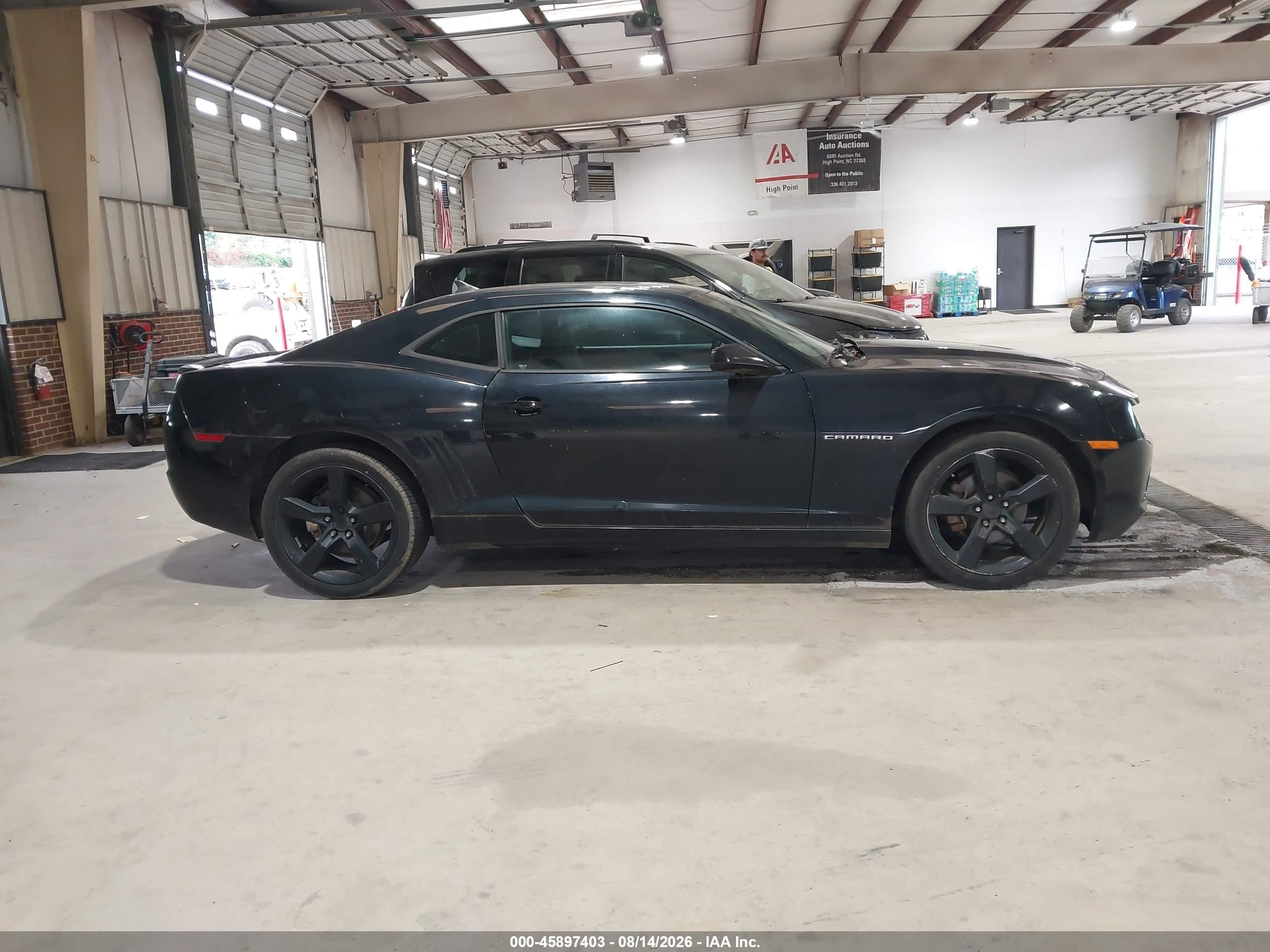 2010 Chevrolet Camaro 2lt Черный vin: 2G1FC1EVXA9194029