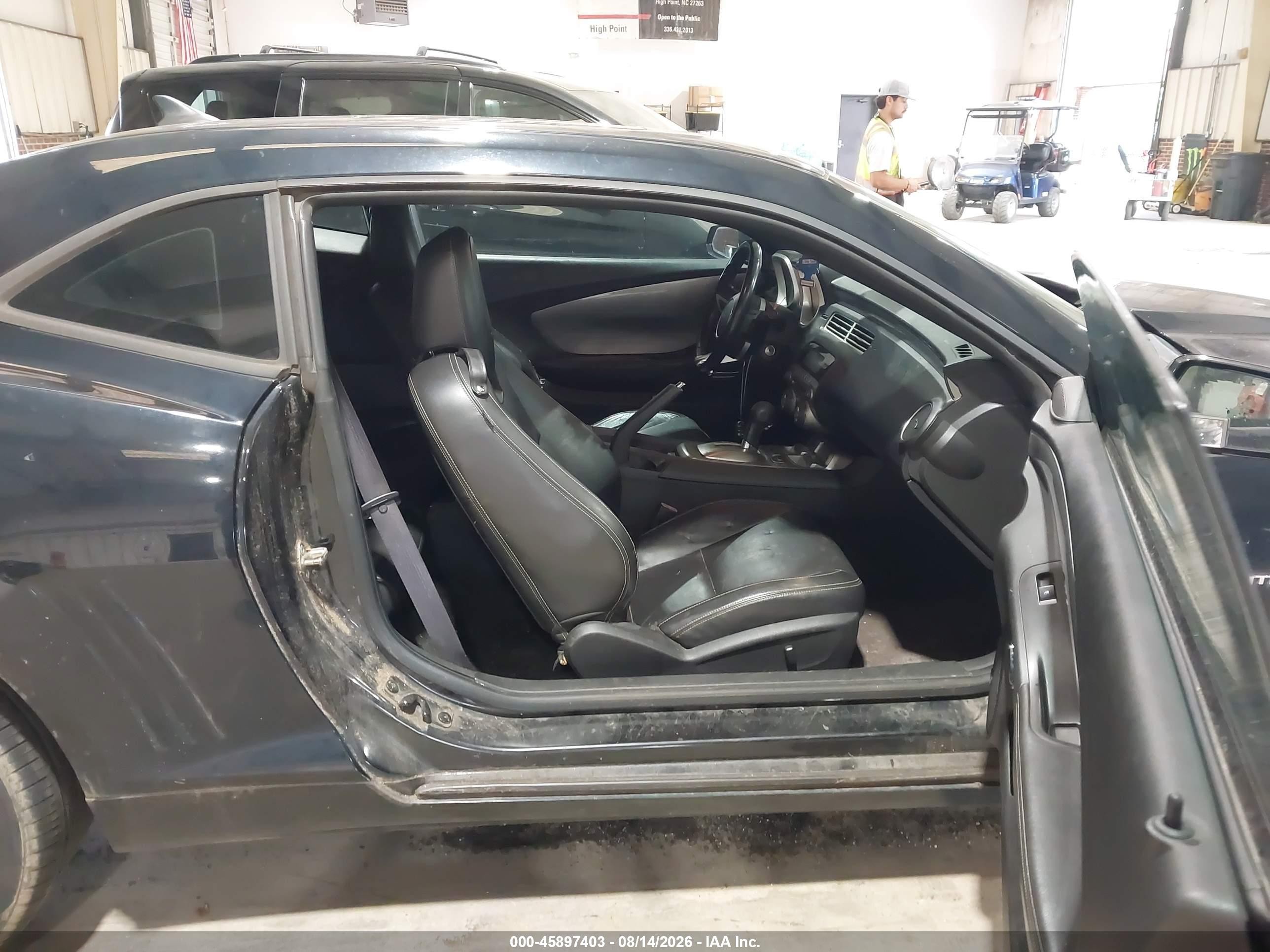 2010 Chevrolet Camaro 2lt Черный vin: 2G1FC1EVXA9194029