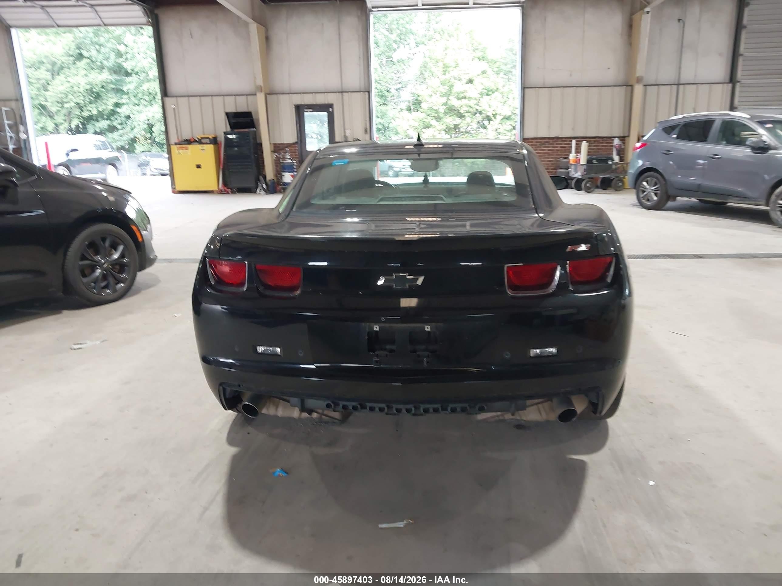 2010 Chevrolet Camaro 2lt Черный vin: 2G1FC1EVXA9194029