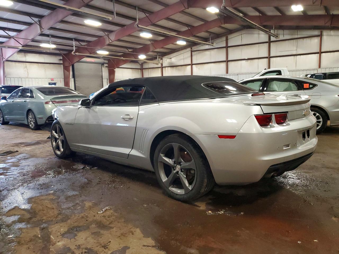 2013 Chevrolet Camaro Lt Серебряный vin: 2G1FC3D31D9247068