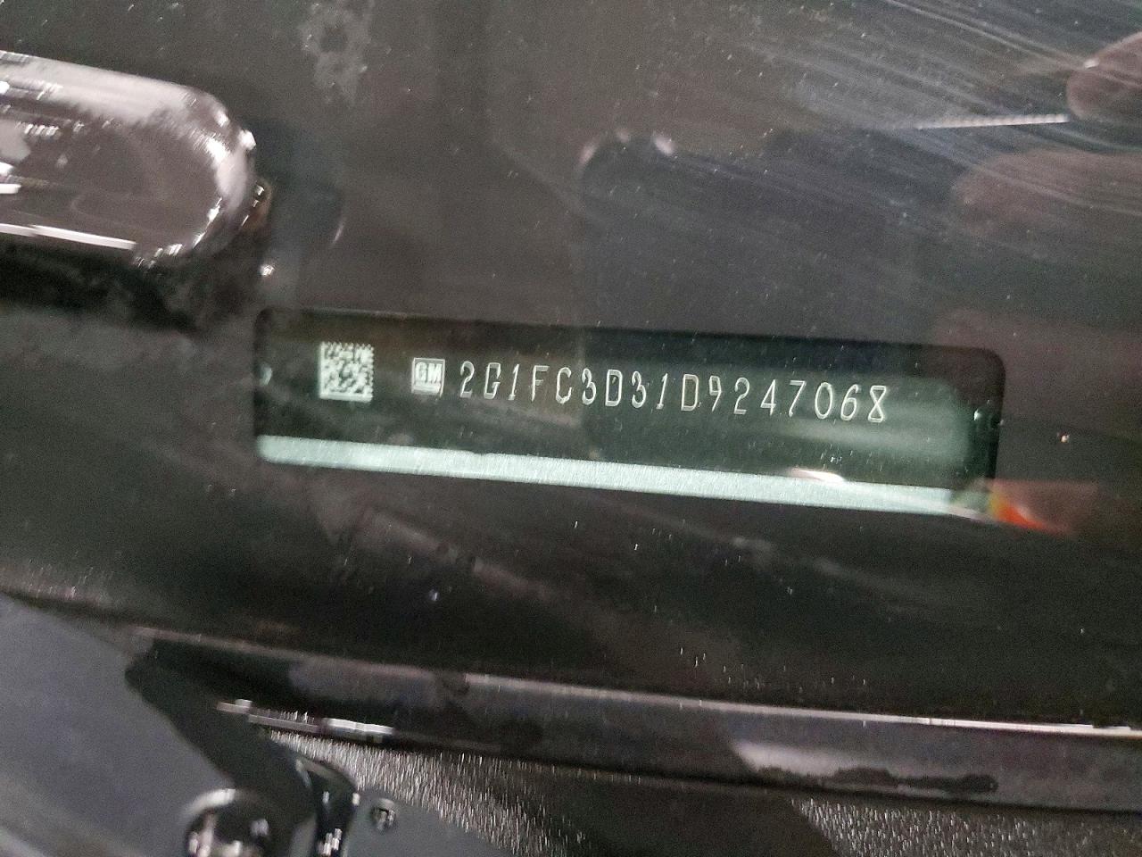 2013 Chevrolet Camaro Lt Серебряный vin: 2G1FC3D31D9247068