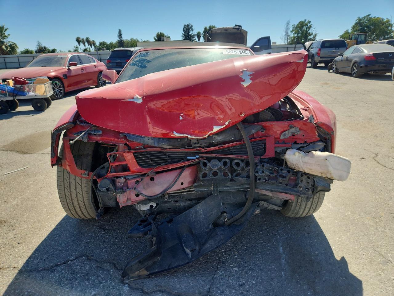 2012 Chevrolet Camaro Lt Red vin: 2G1FC3D33C9104038
