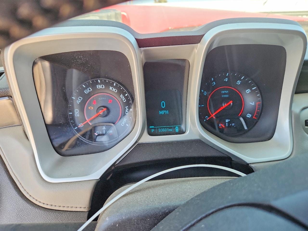 2012 Chevrolet Camaro Lt Red vin: 2G1FC3D33C9104038