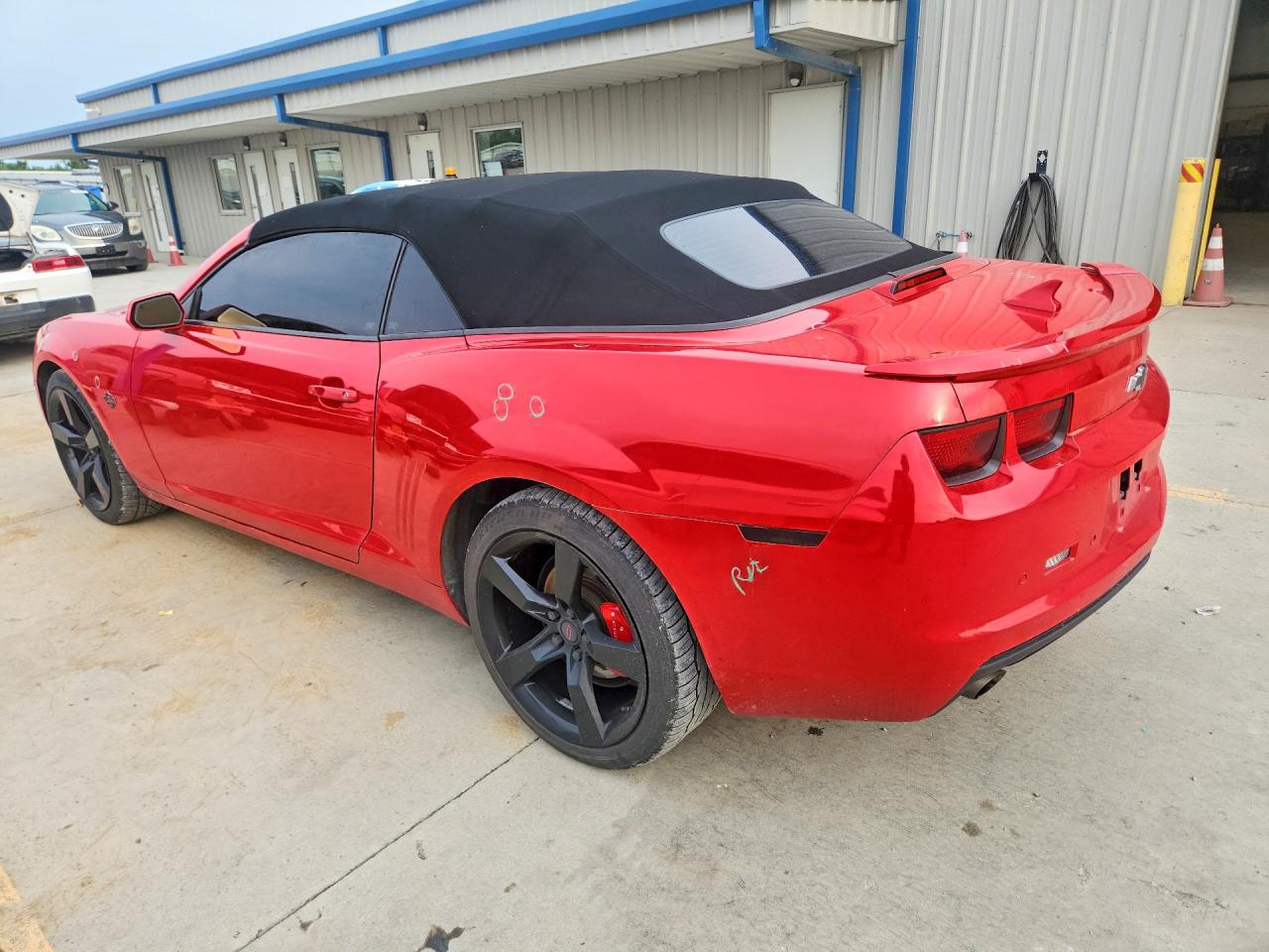 2012 Chevrolet Camaro Lt Red vin: 2G1FC3D33C9172226