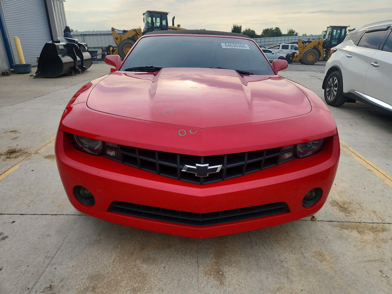 2012 Chevrolet Camaro Lt Red vin: 2G1FC3D33C9172226