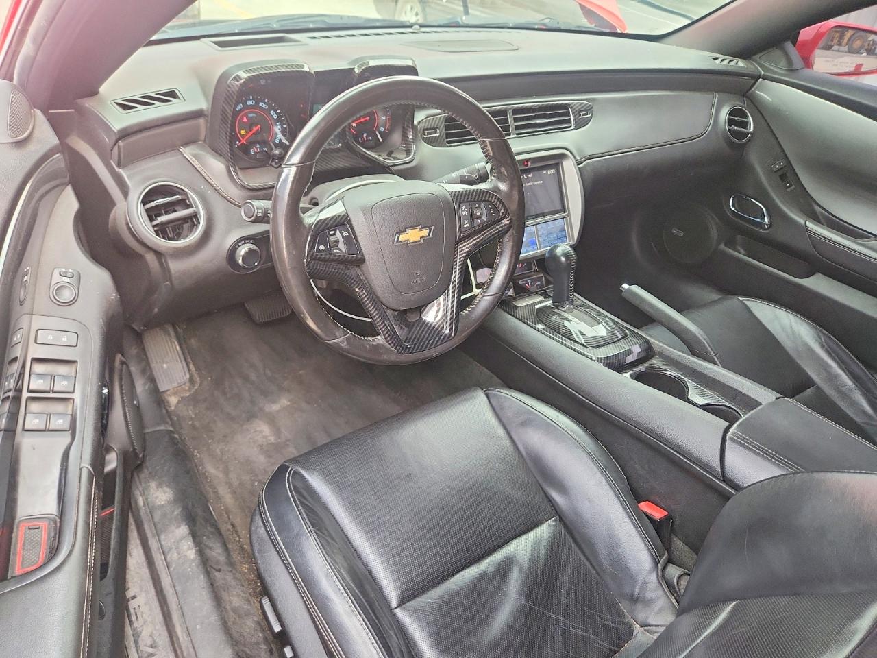 2012 Chevrolet Camaro Lt Red vin: 2G1FC3D33C9172226