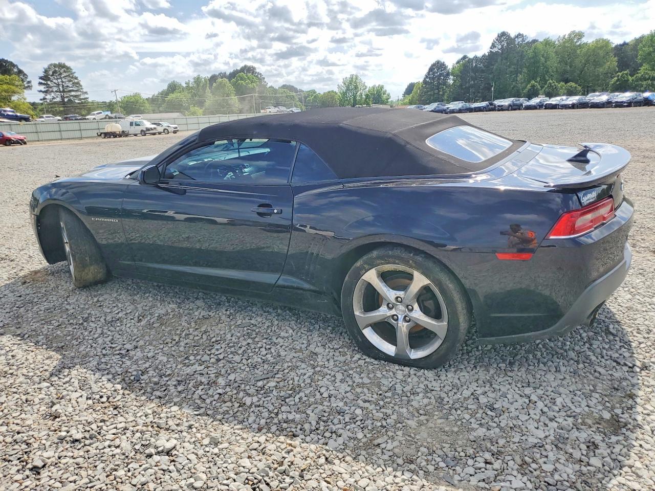 2014 Chevrolet Camaro Lt Черный vin: 2G1FC3D37E9259632