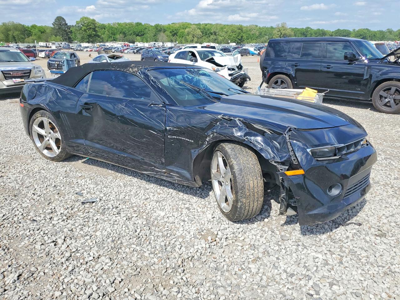 2014 Chevrolet Camaro Lt Черный vin: 2G1FC3D37E9259632