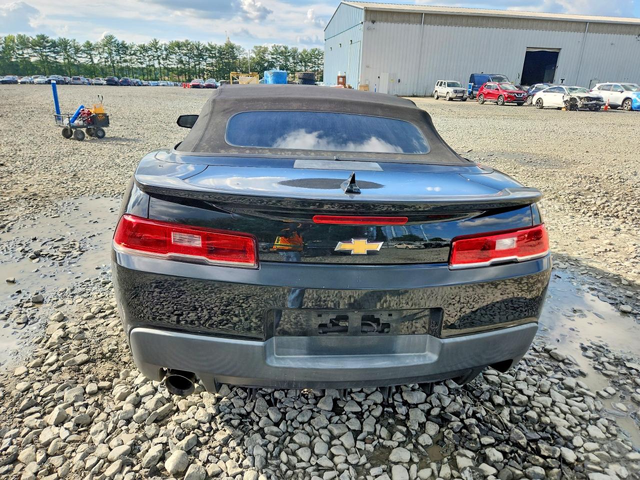 2015 Chevrolet Camaro Black vin: 2G1FC3D37F9119369